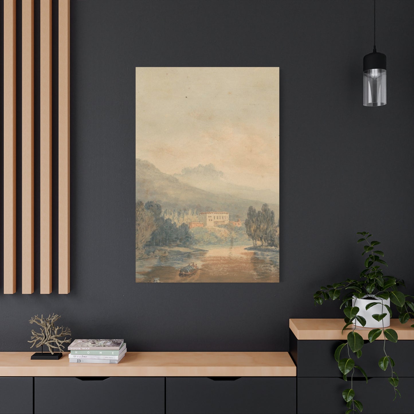 Countryside Waterway Wall Art & Canvas Prints