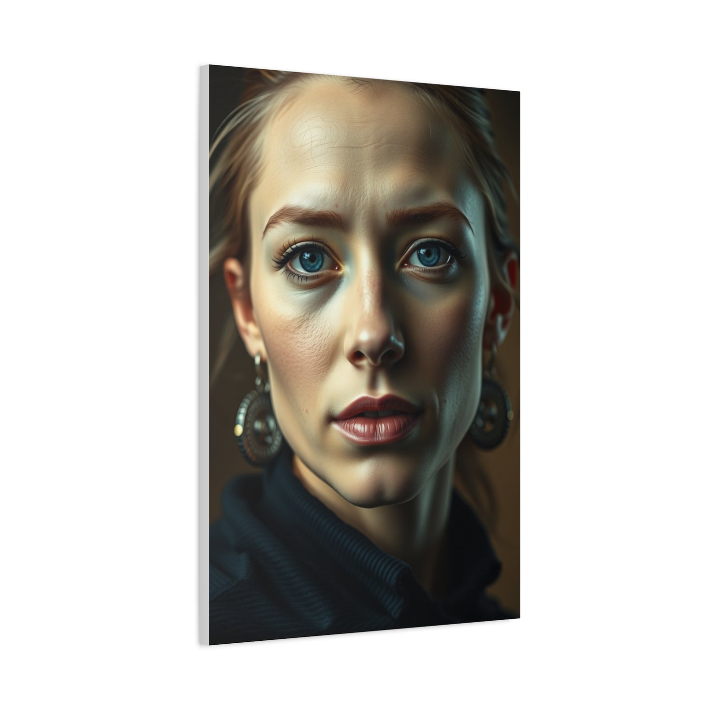 Graceful Profile Elegance Wall Art & Canvas Print