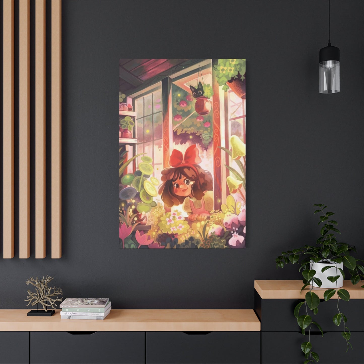 Window Girl Wall Art & Canvas Prints