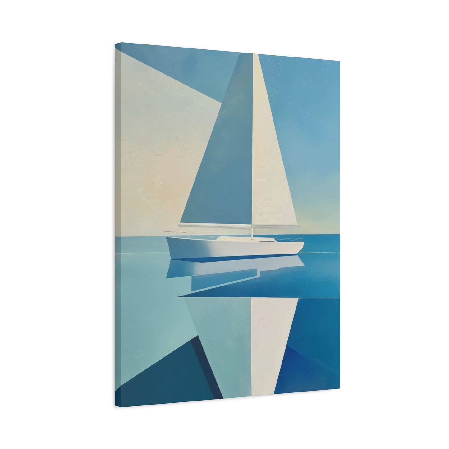 White Sailboat Wall Art & Canvas Prints