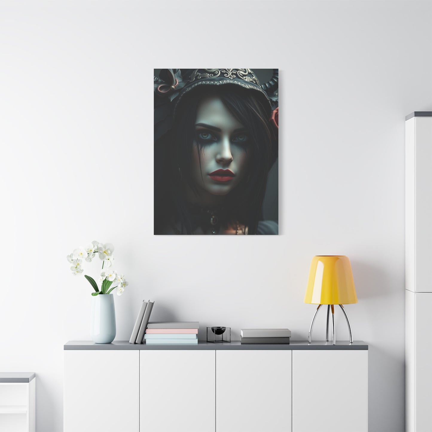 Shadowed Reverie Canvas wall art & canvas print