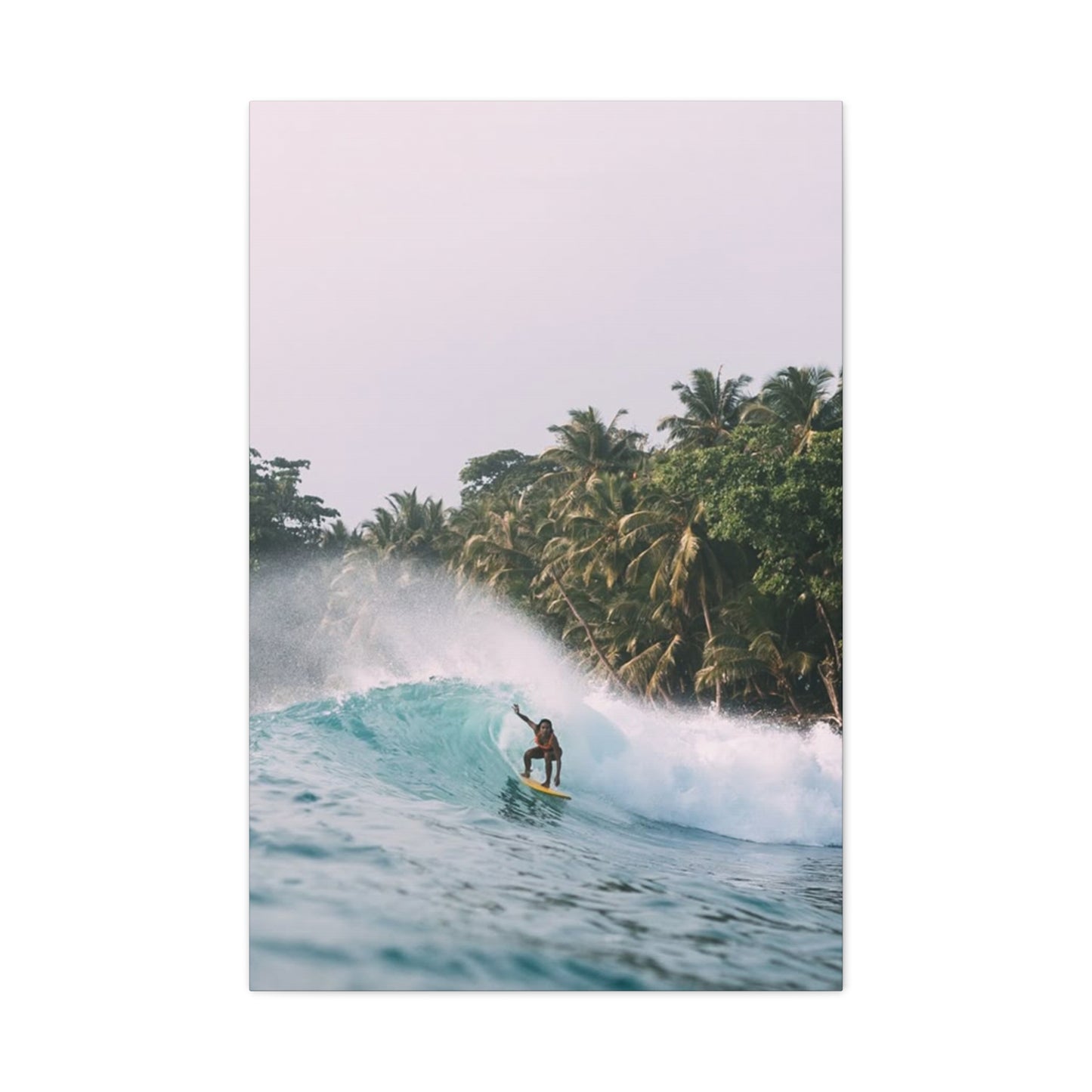 Wave Surfing Wall Art & Canvas Prints