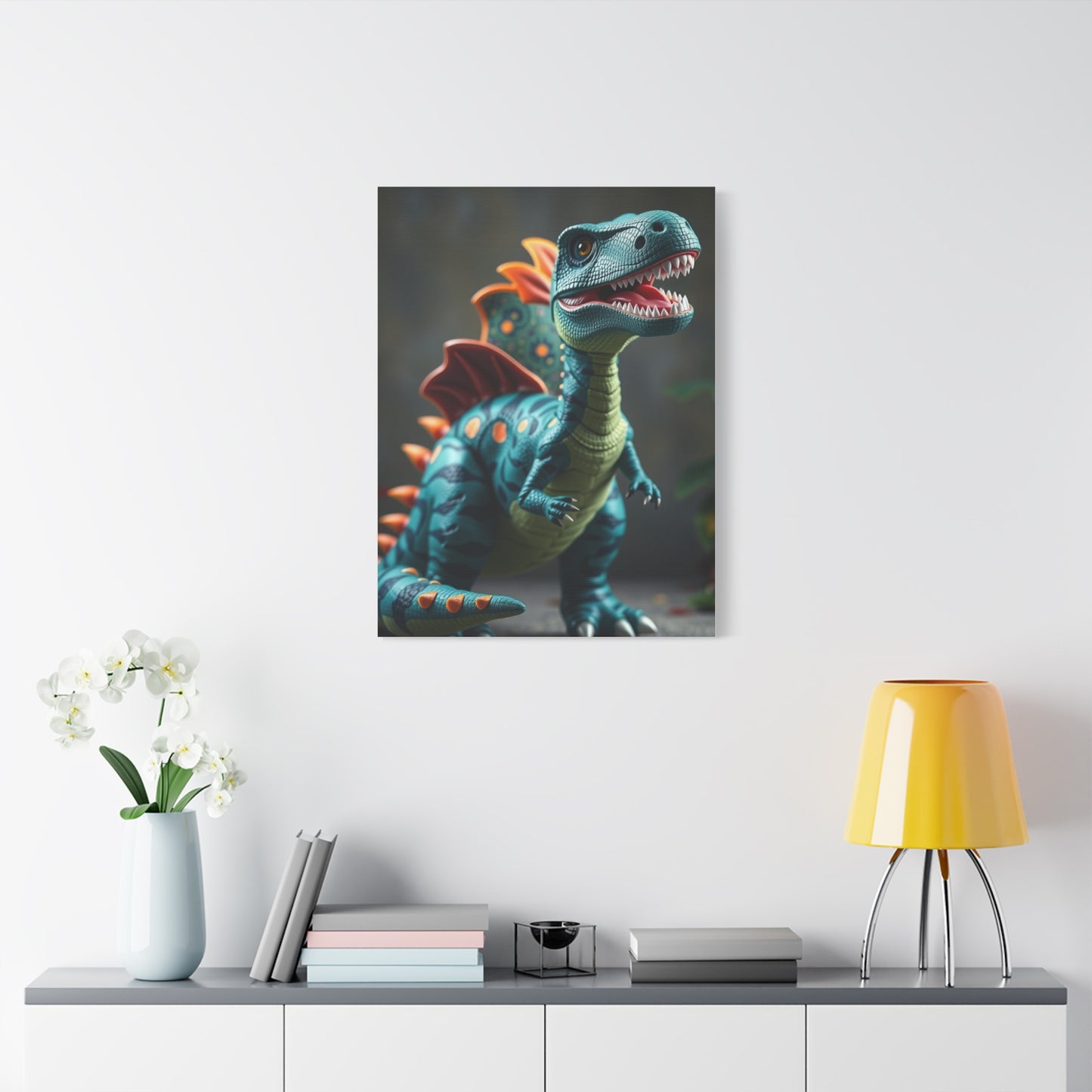 Kid’s Dinosaur Art Canvas Art 9 Wall Art & Canvas Print