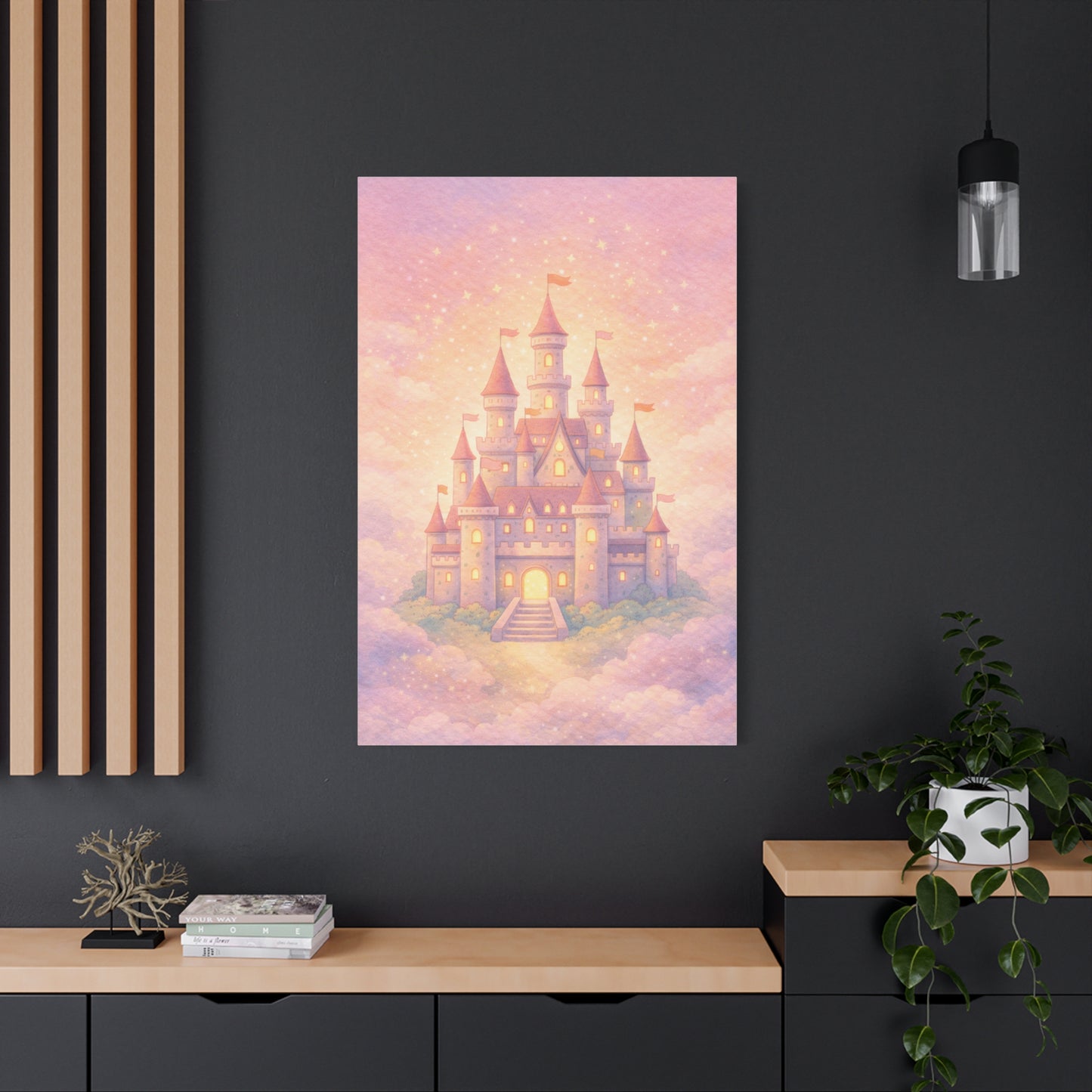 Fairytale Castle Dreamscape Wall Art & Canvas Print
