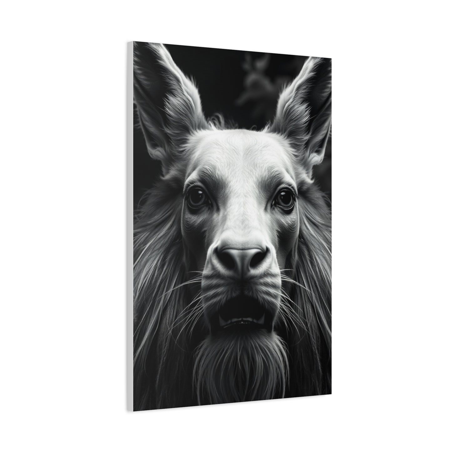 Veiled Silhouette Masterpiece Wall Art & Canvas Print