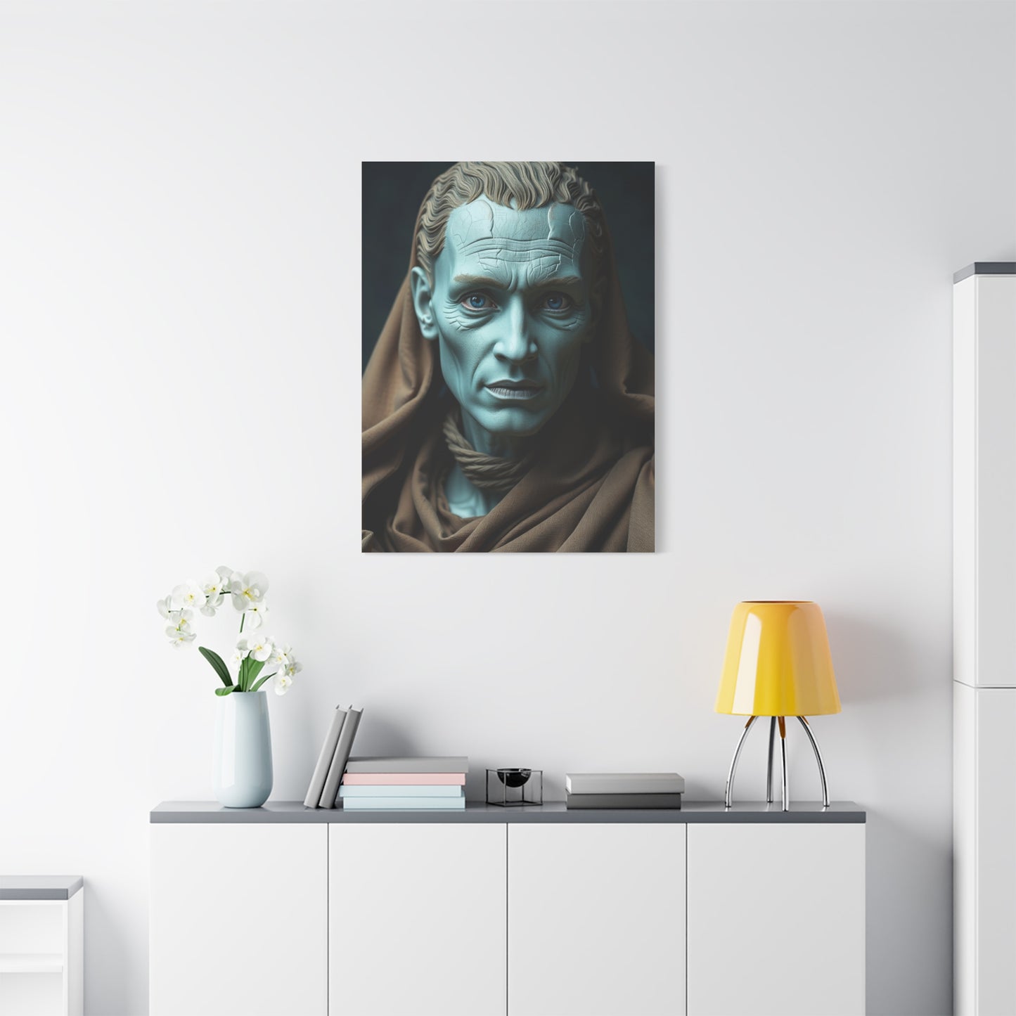 Supreme Blue & Gray Art Collection Wall Art & Canvas Print