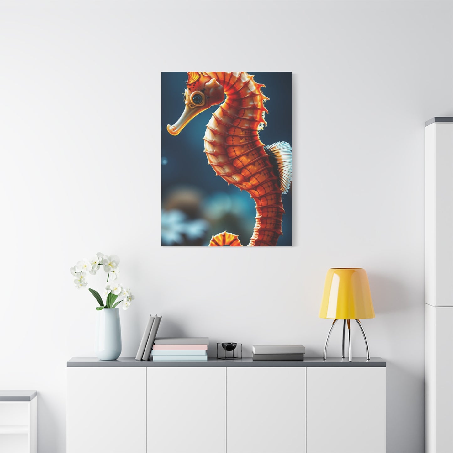 Seahorse Art Canvas Art 2 Wall Art & Canvas Print