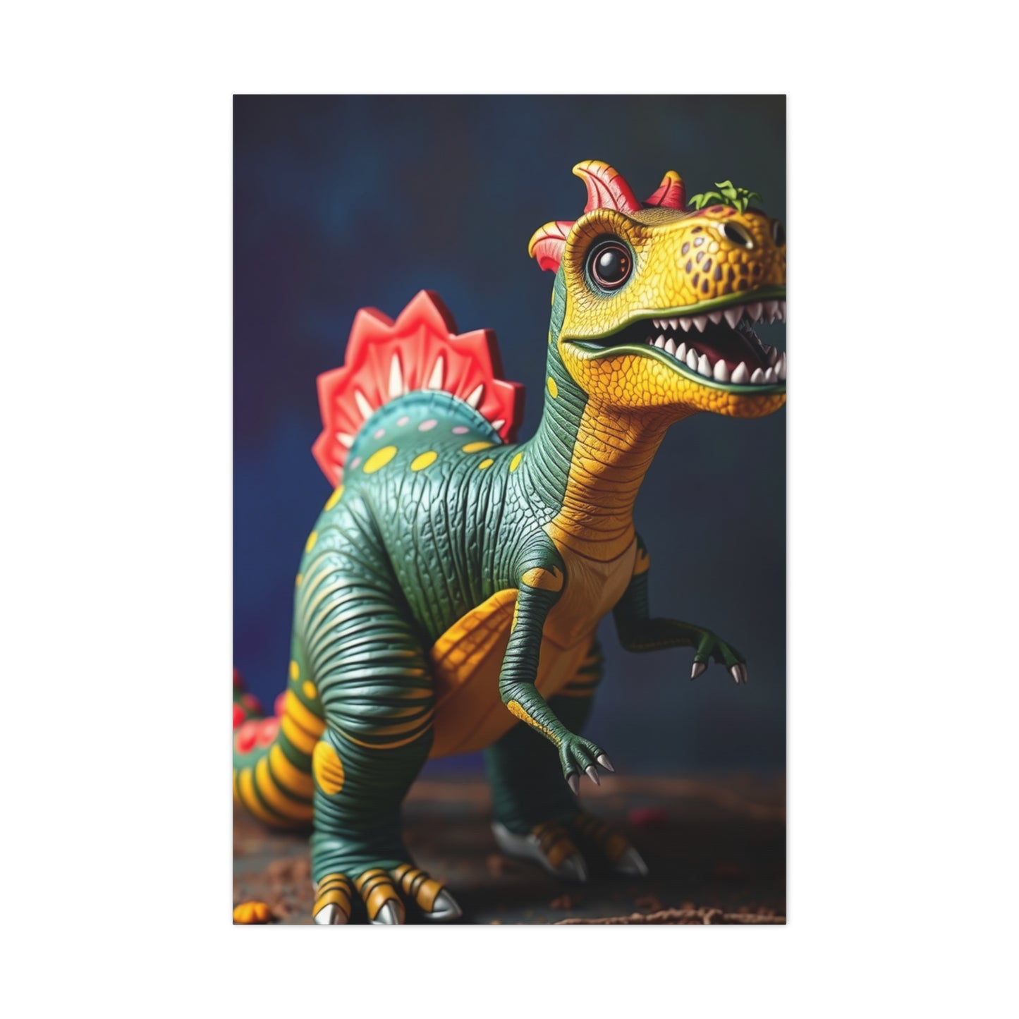 Kid’s Dinosaur Art Canvas Art 6 Wall Art & Canvas Print