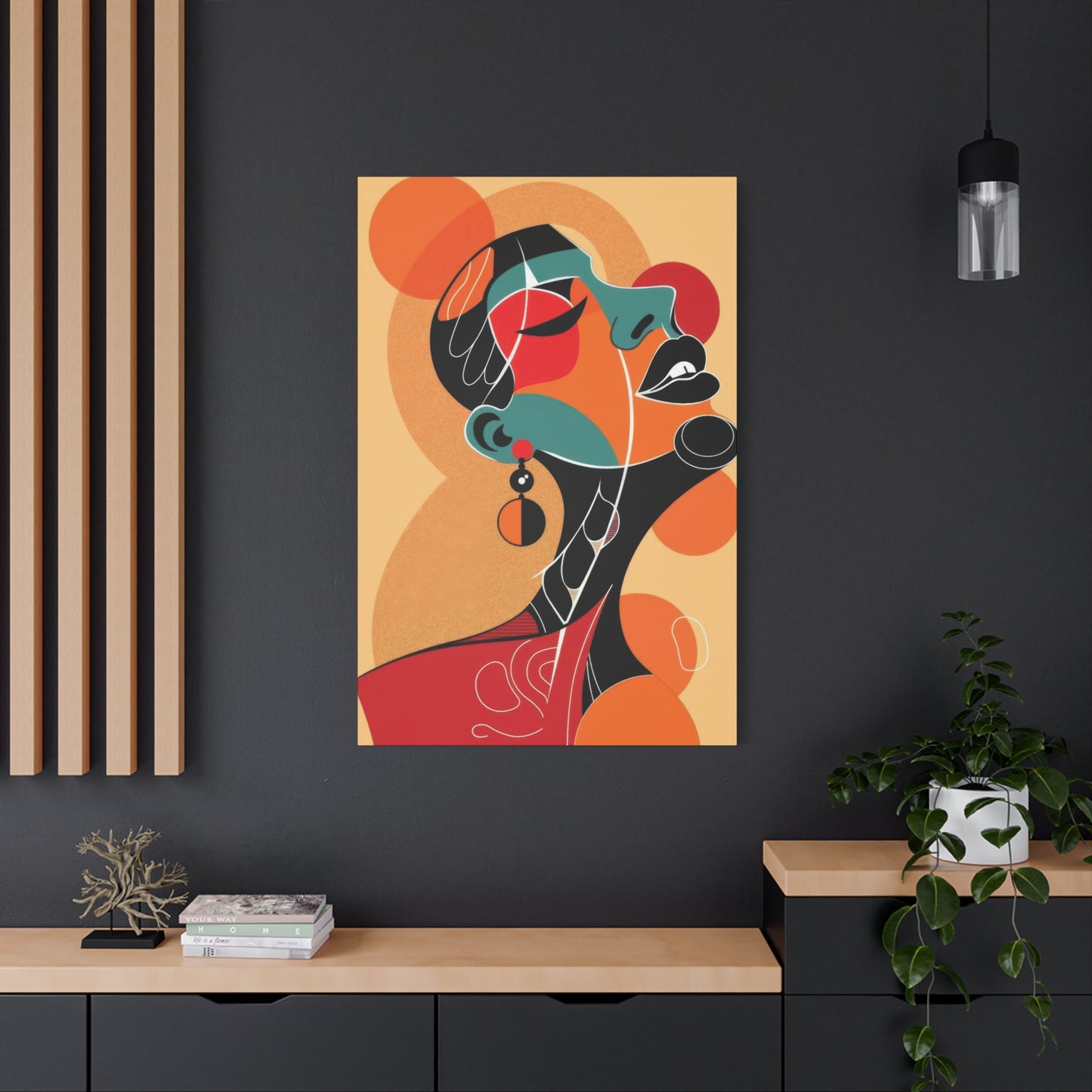 Women Abstract Portrait Wall Art & Canvas Prints