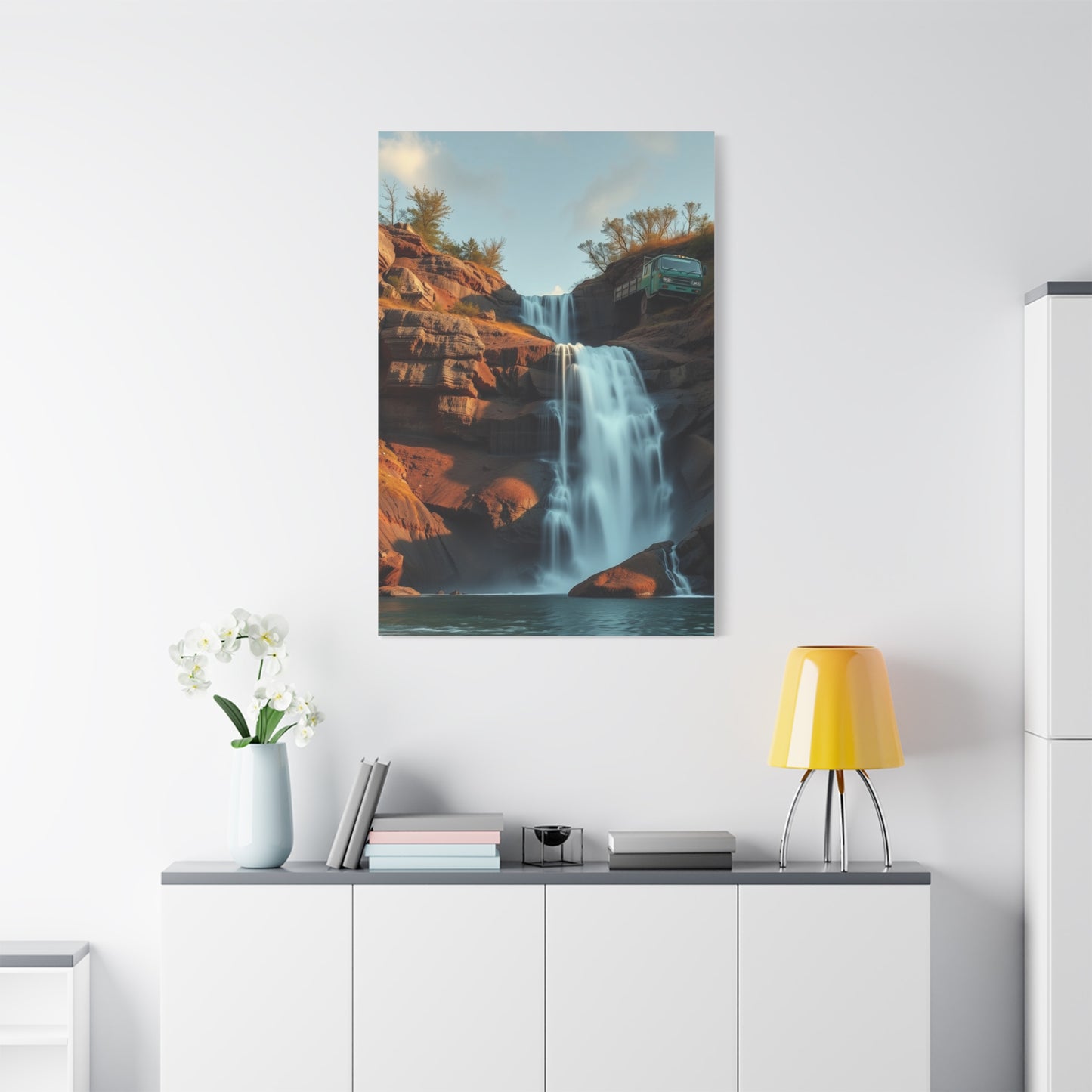 Refined Torrent Aesthetic Wall Art & Canvas Print