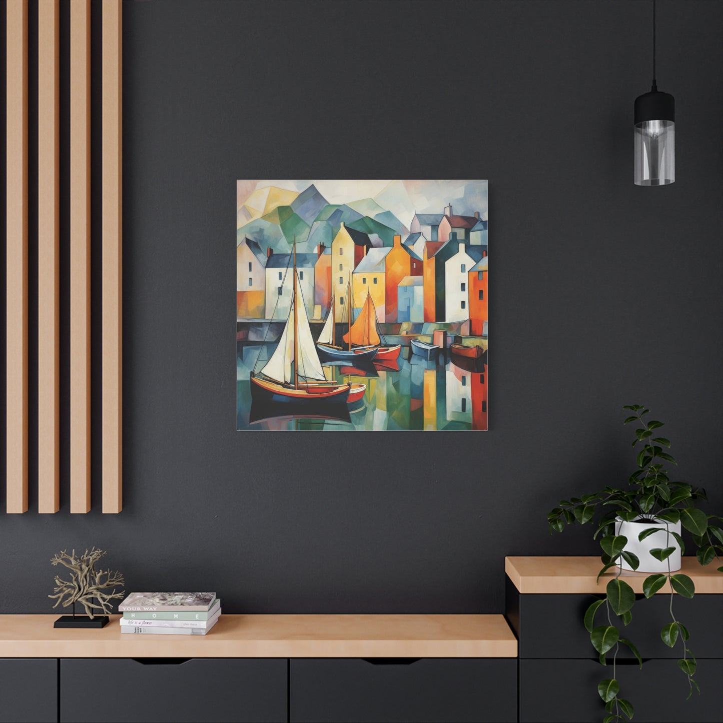 Coastal Cubism Wall Art & Canvas Prints