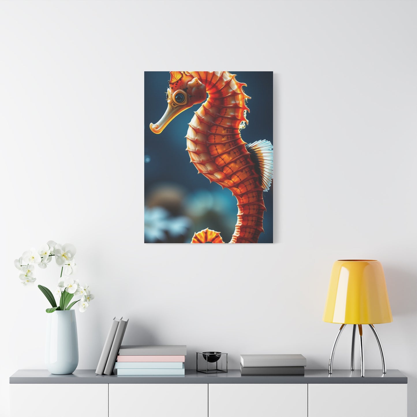 Seahorse Art Canvas Art 2 Wall Art & Canvas Print