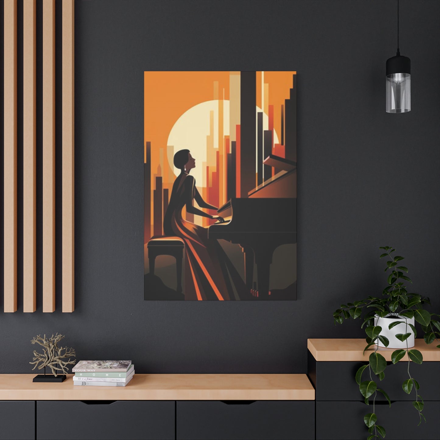 Women Playing Piano Wall Art & Canvas Prints
