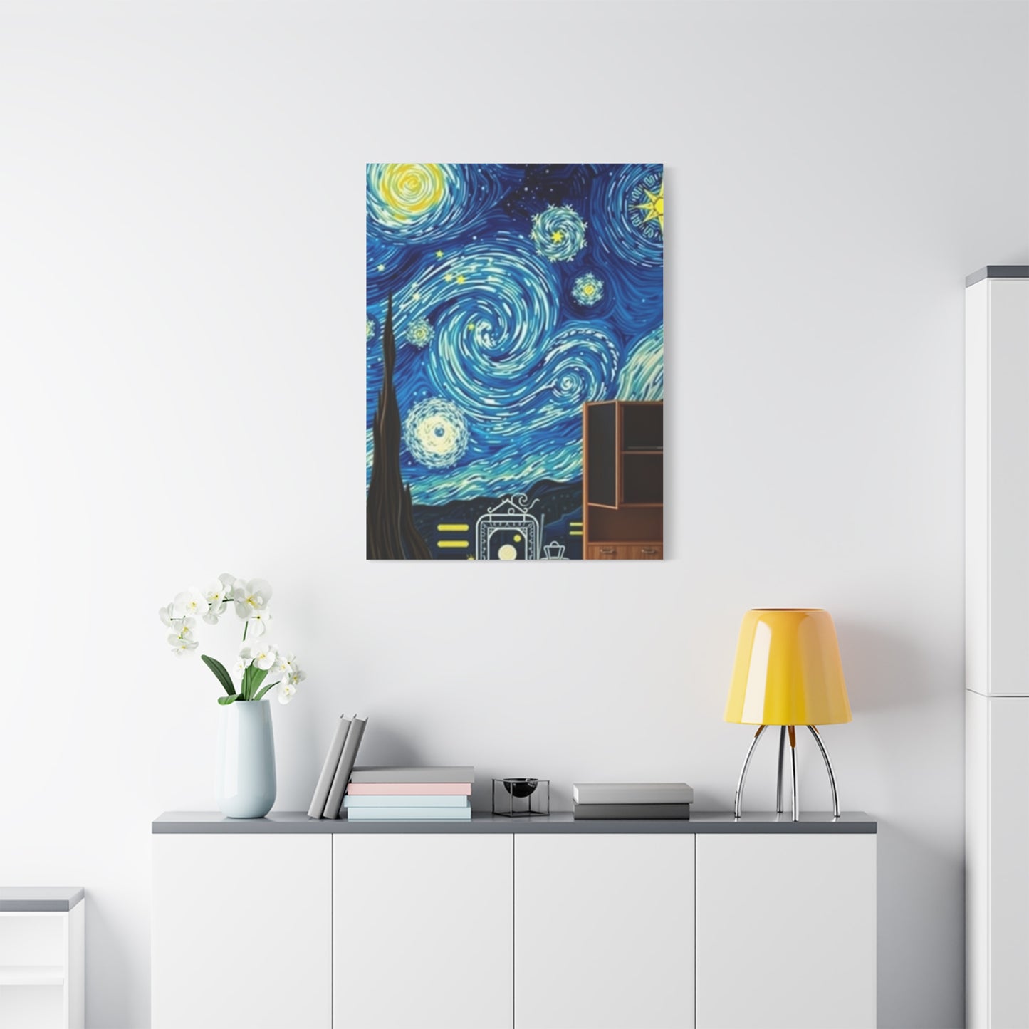 The Starry Night Canvas Art Canvas Art 5 Wall Art & Canvas Print