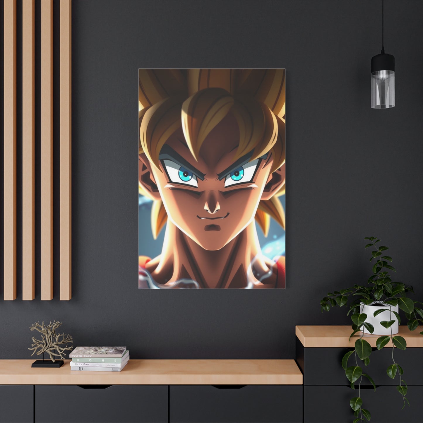 Epic Saiyan Reverie Canvas Art