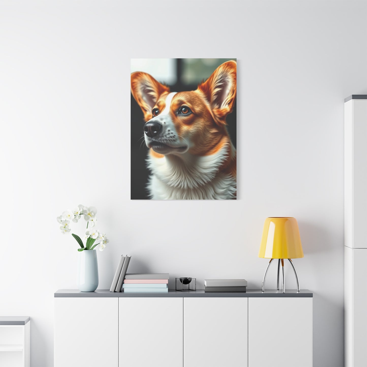 Corgi Dog Art Canvas Art 9 Wall Art & Canvas Print