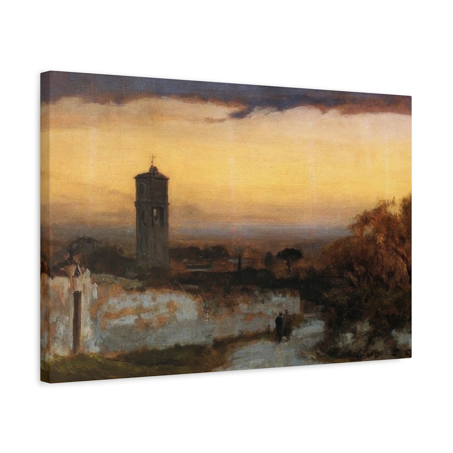 Monastery At Albano George Inness Wall Art & Canvas Prints