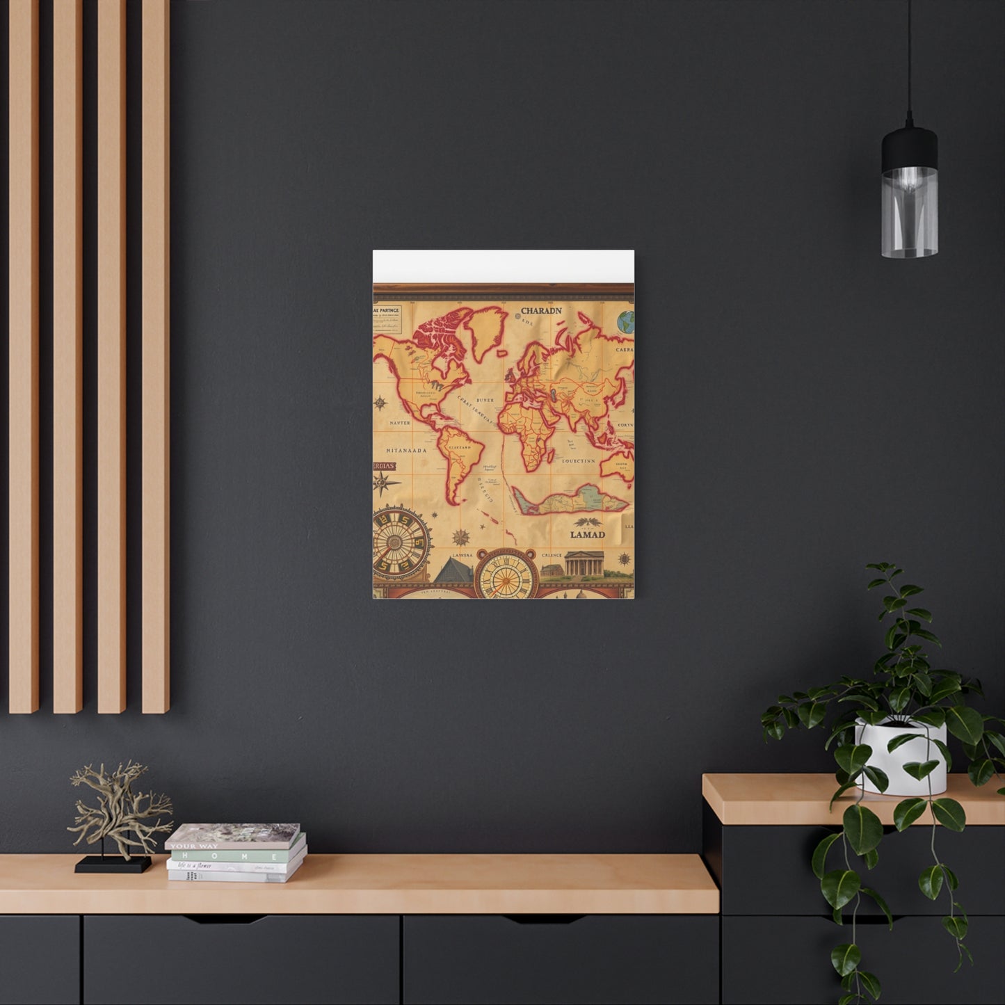 Supreme Art Collection Antique Maps Wall Art & Canvas Print