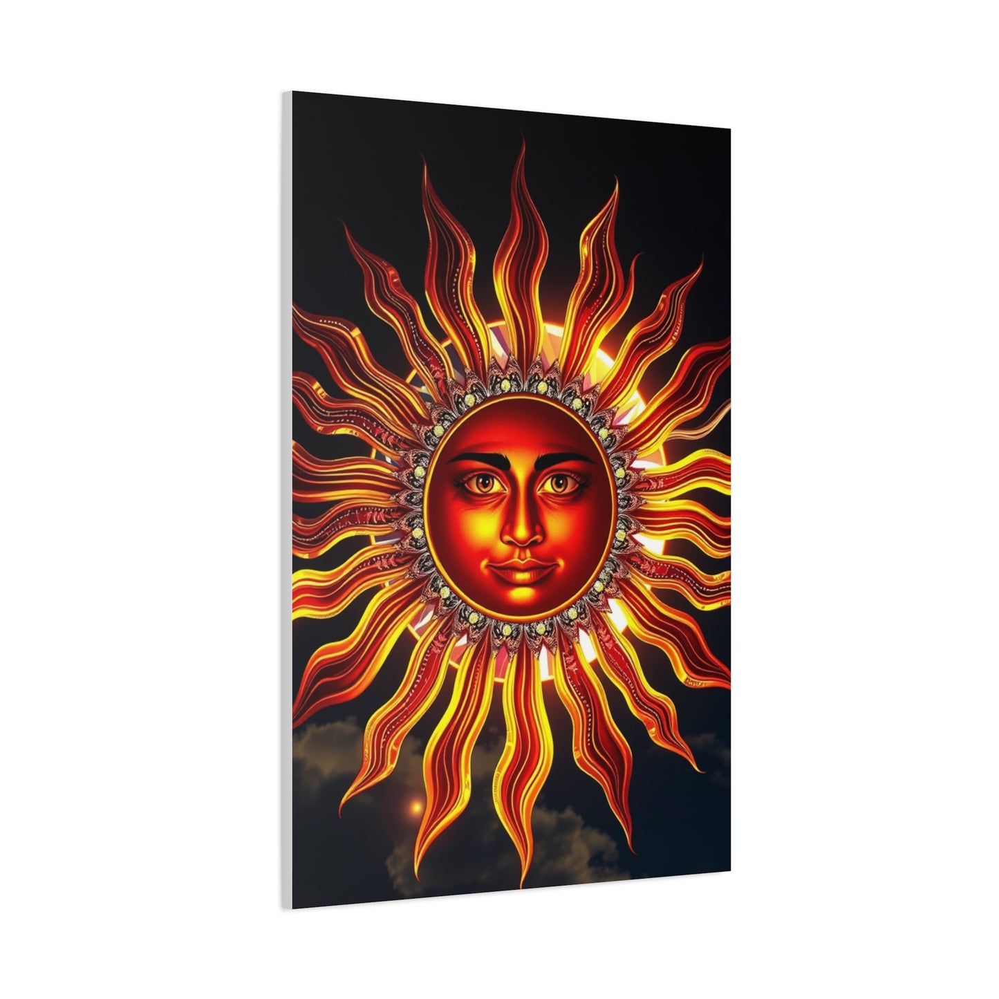 Solar Nocturne Elegance wall art & canvas print