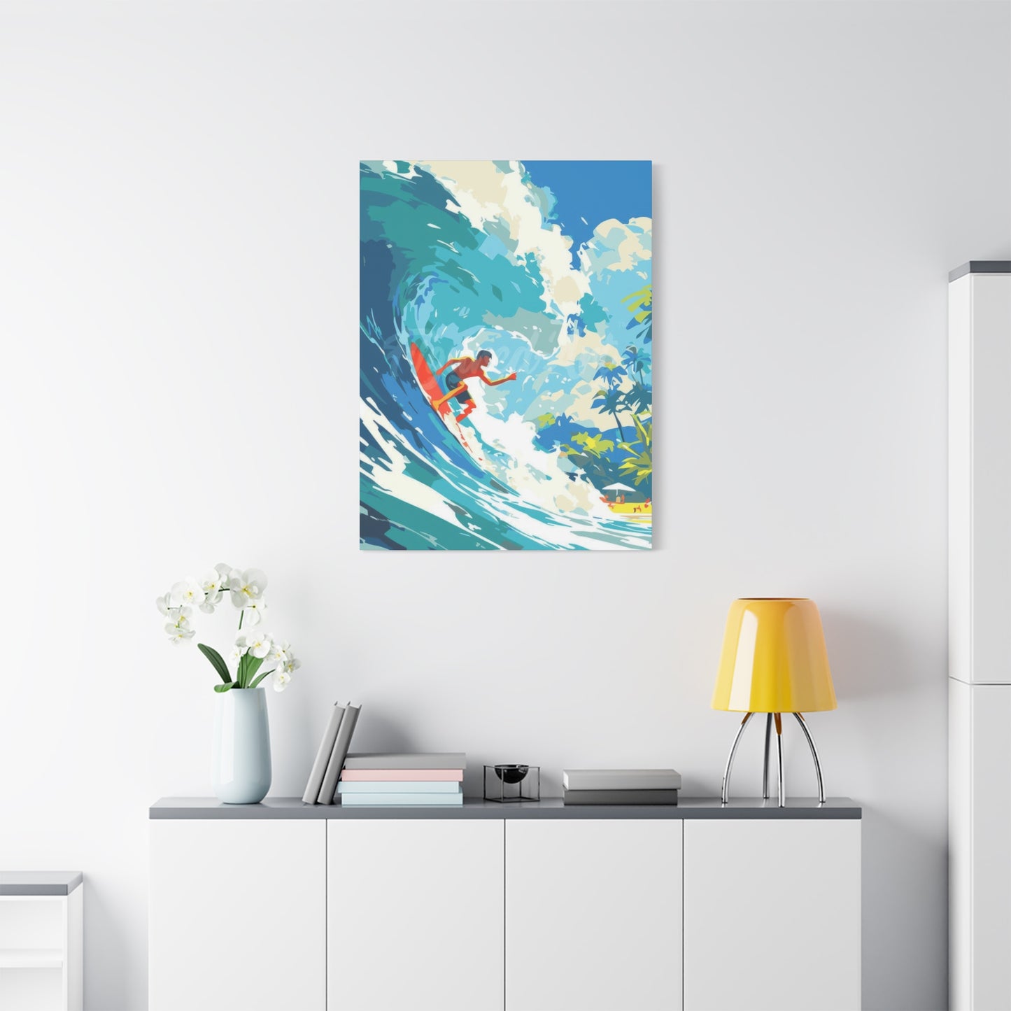 Hawaii Surfing Wall Art & Canvas Prints