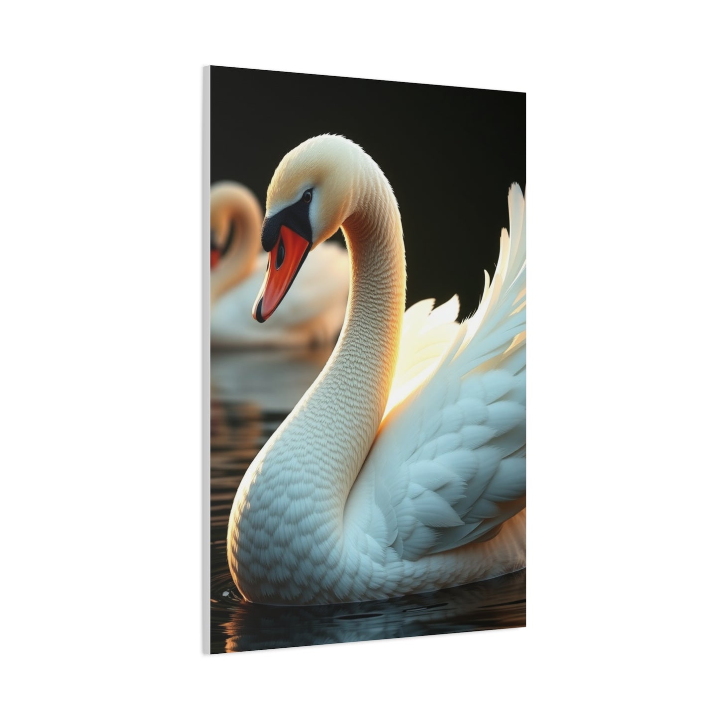 Swan Art Canvas Art 5 Wall Art & Canvas Print