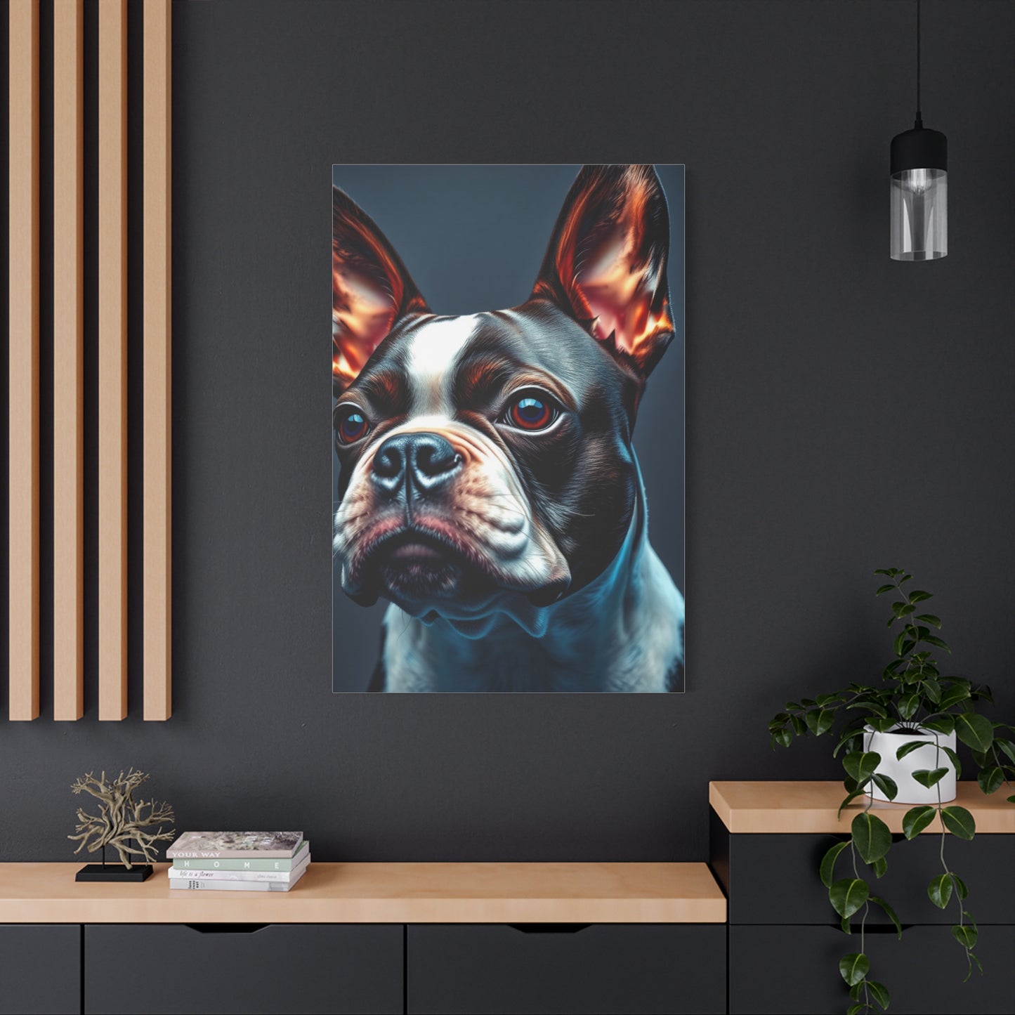 Supreme Collection Boston Terrier Art Wall Art & Canvas Print