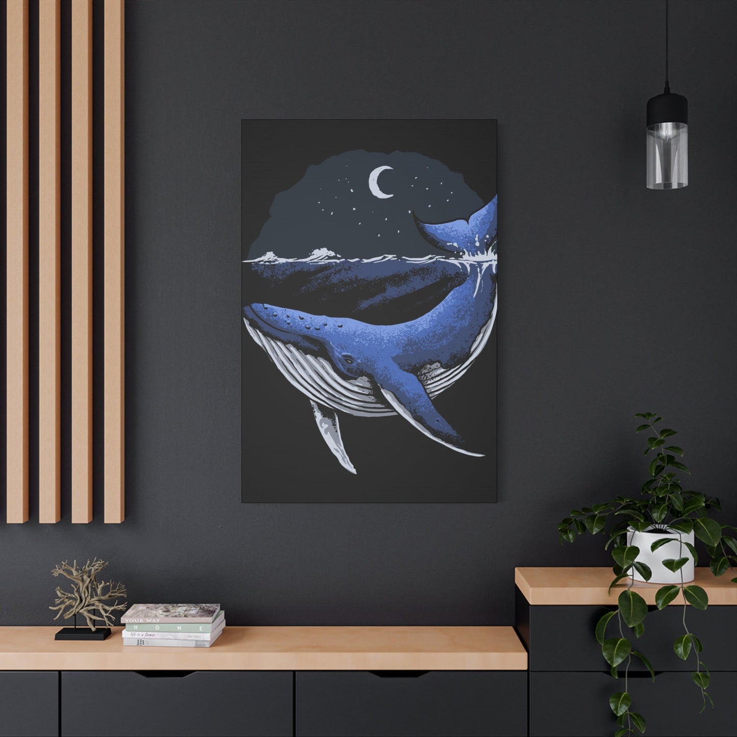 Blue Whale Wall Art & Canvas Prints