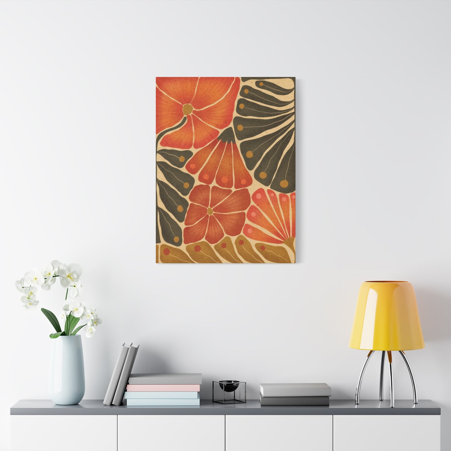 Flower Abstract Colorful Wall Art & Canvas Prints