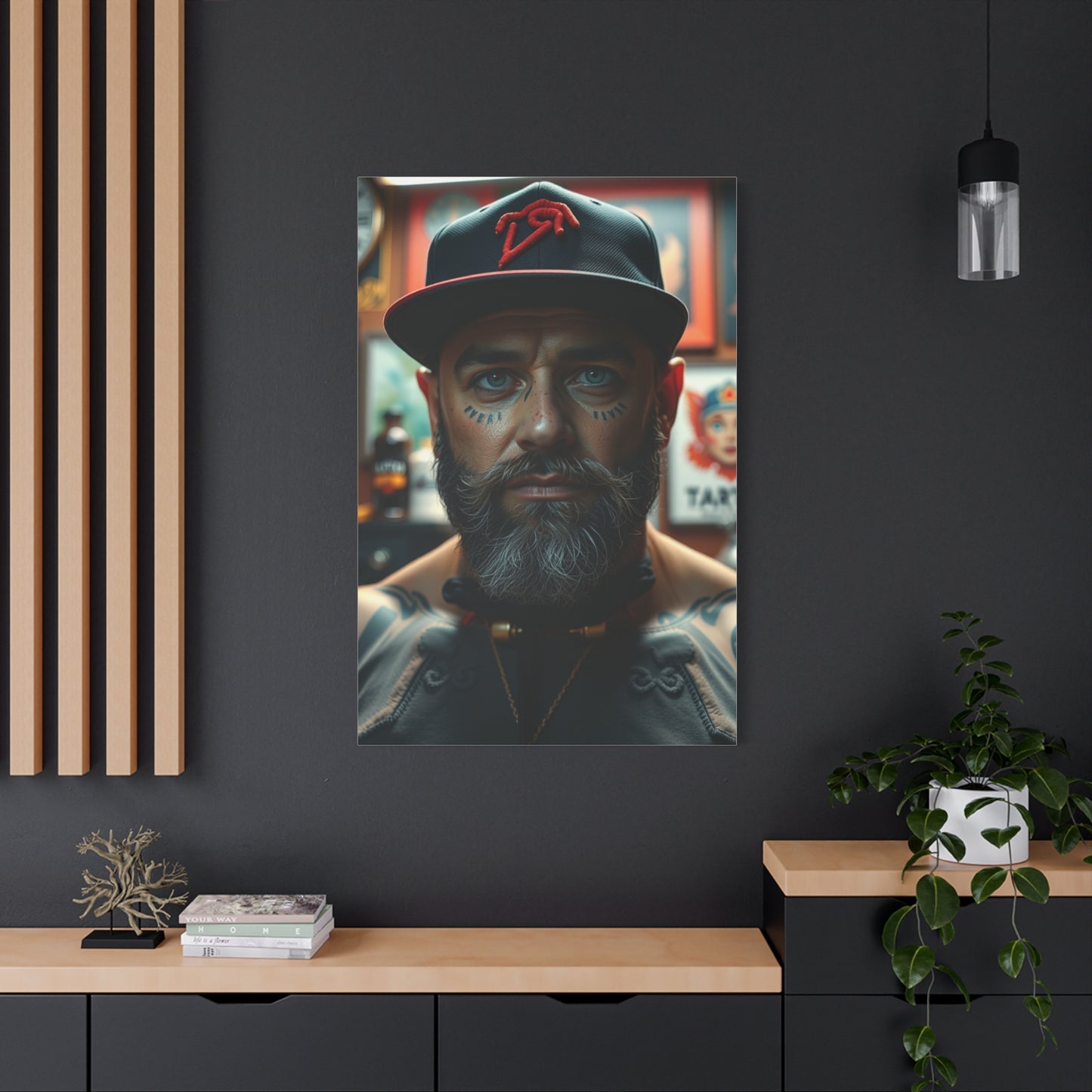 Tattoo Parlor Art Luxury Canvas Wall Art & Canvas Print