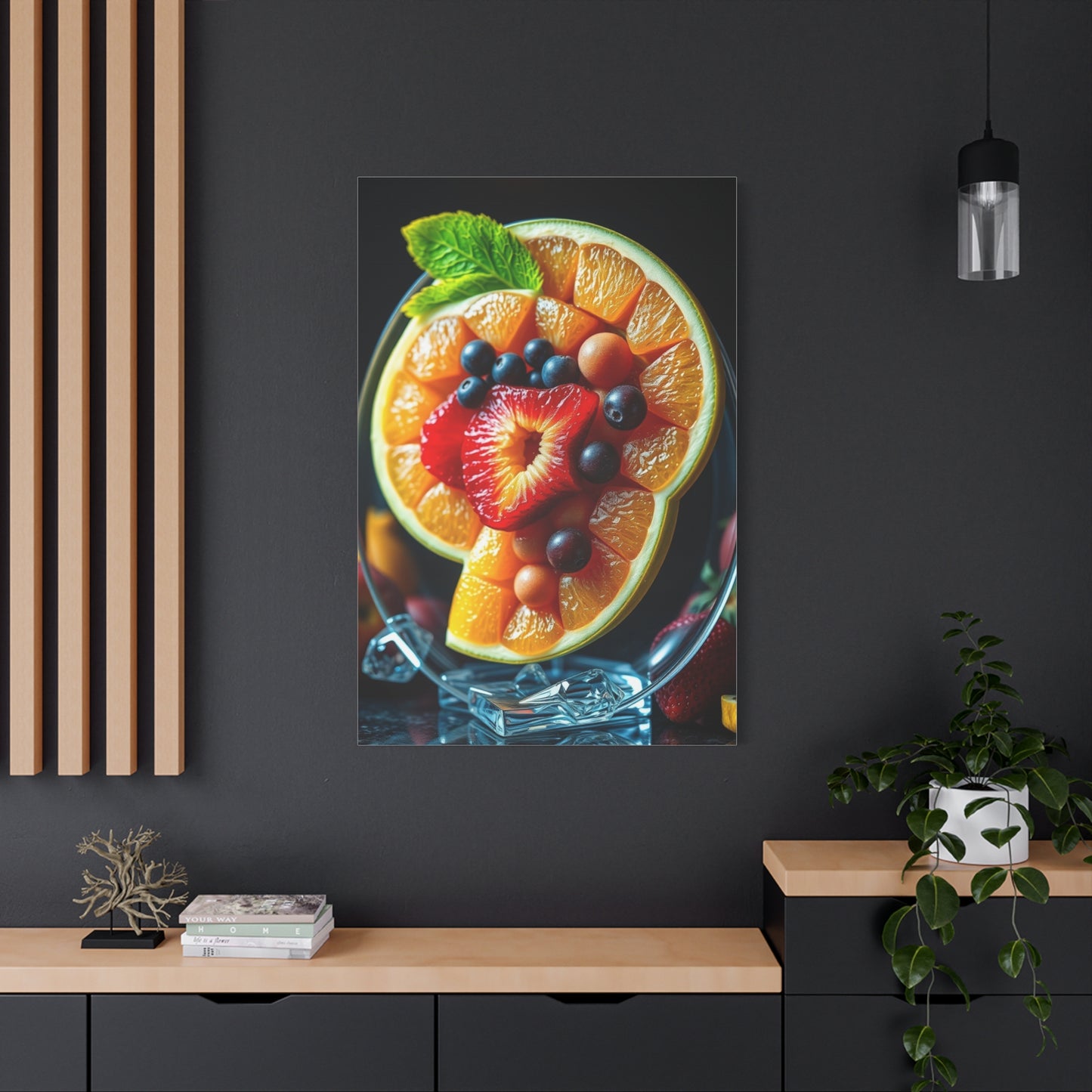 Exquisite Citrus Reverie wall art & canvas print