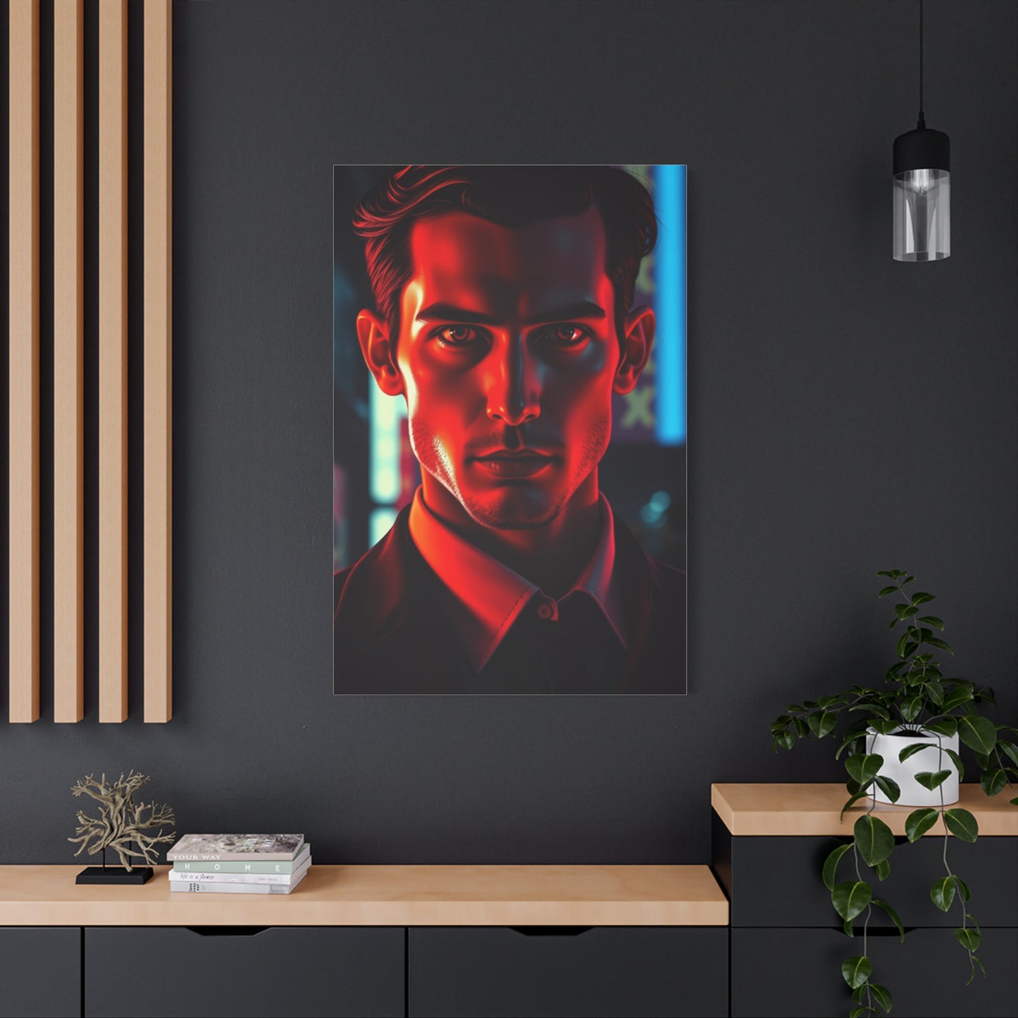 American Psycho Art Canvas Art 5 Wall Art & Canvas Print