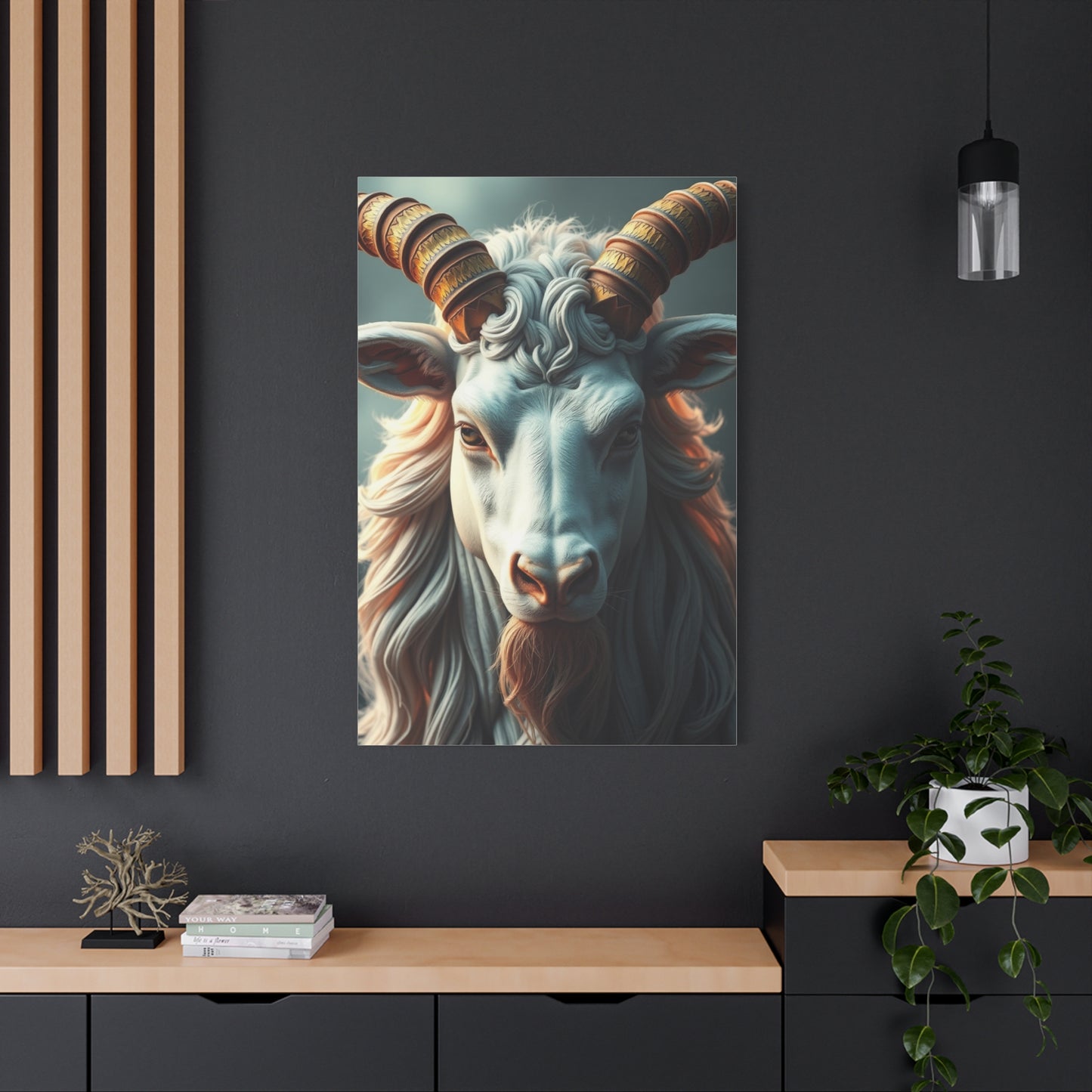 Celestial Capricorn Canvas