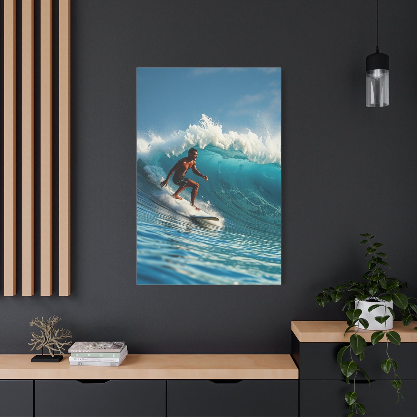 Ethereal Breaker Canvas Wall Art & Canvas Print