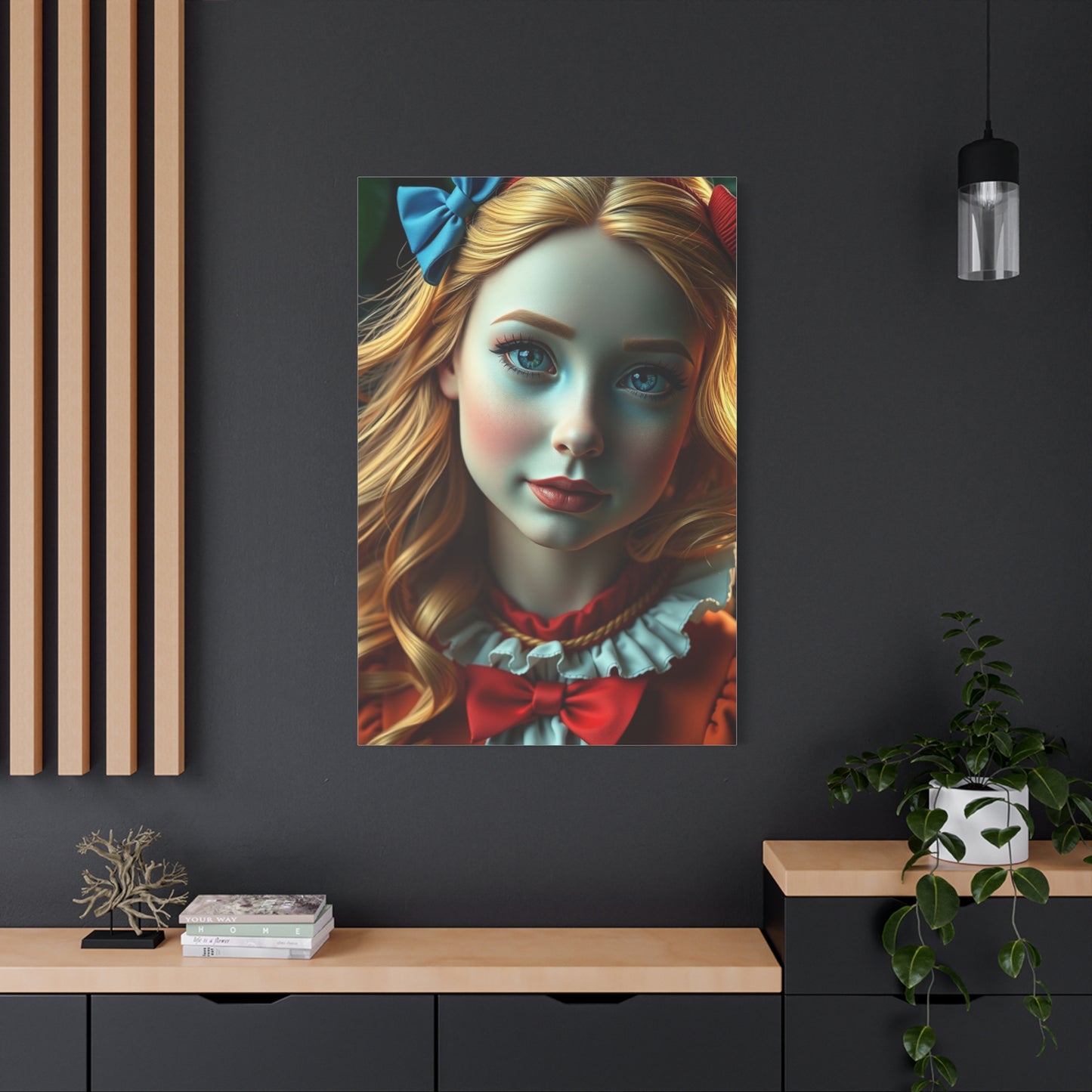 Supreme Collection Alice In Wonderland Characters Art Wall Art & Canvas Print