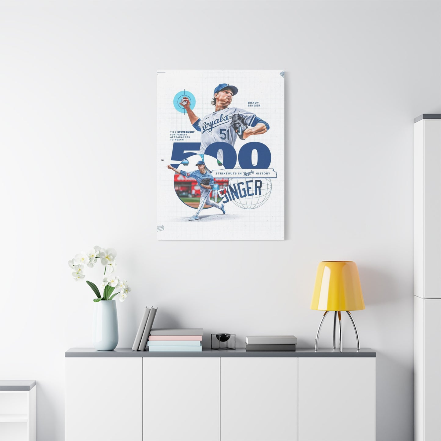 Brady Singer Poster Wall Art & Canvas Prints
