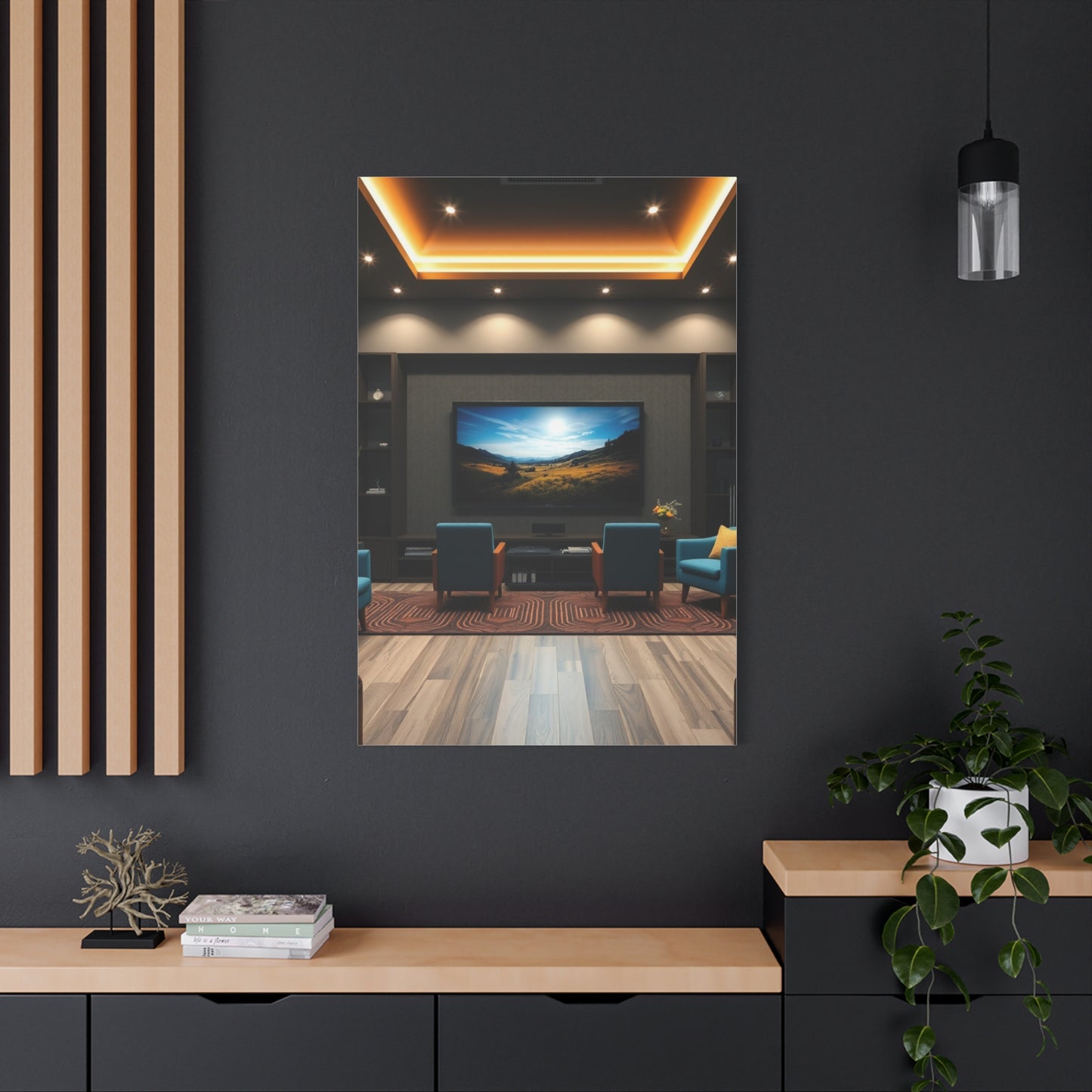 Collection Home Theatre Decor Art Art Wall Art & Canvas Print