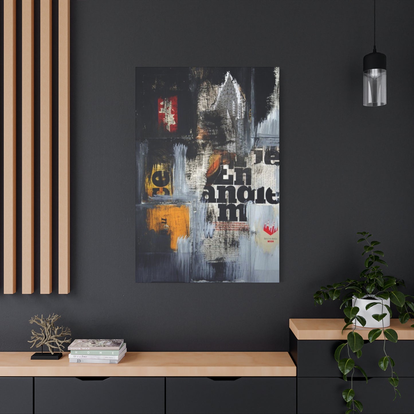 Abstract Painting Mixed Media Wall Art & Canvas Prints