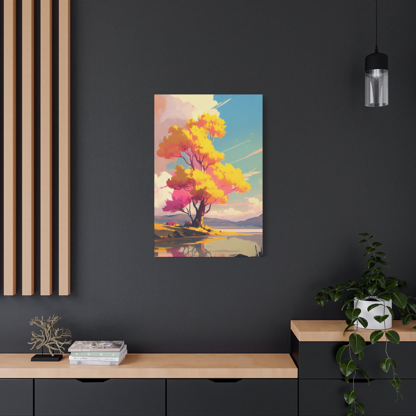 Yellow Lush Tree Wall Art & Canvas Prints