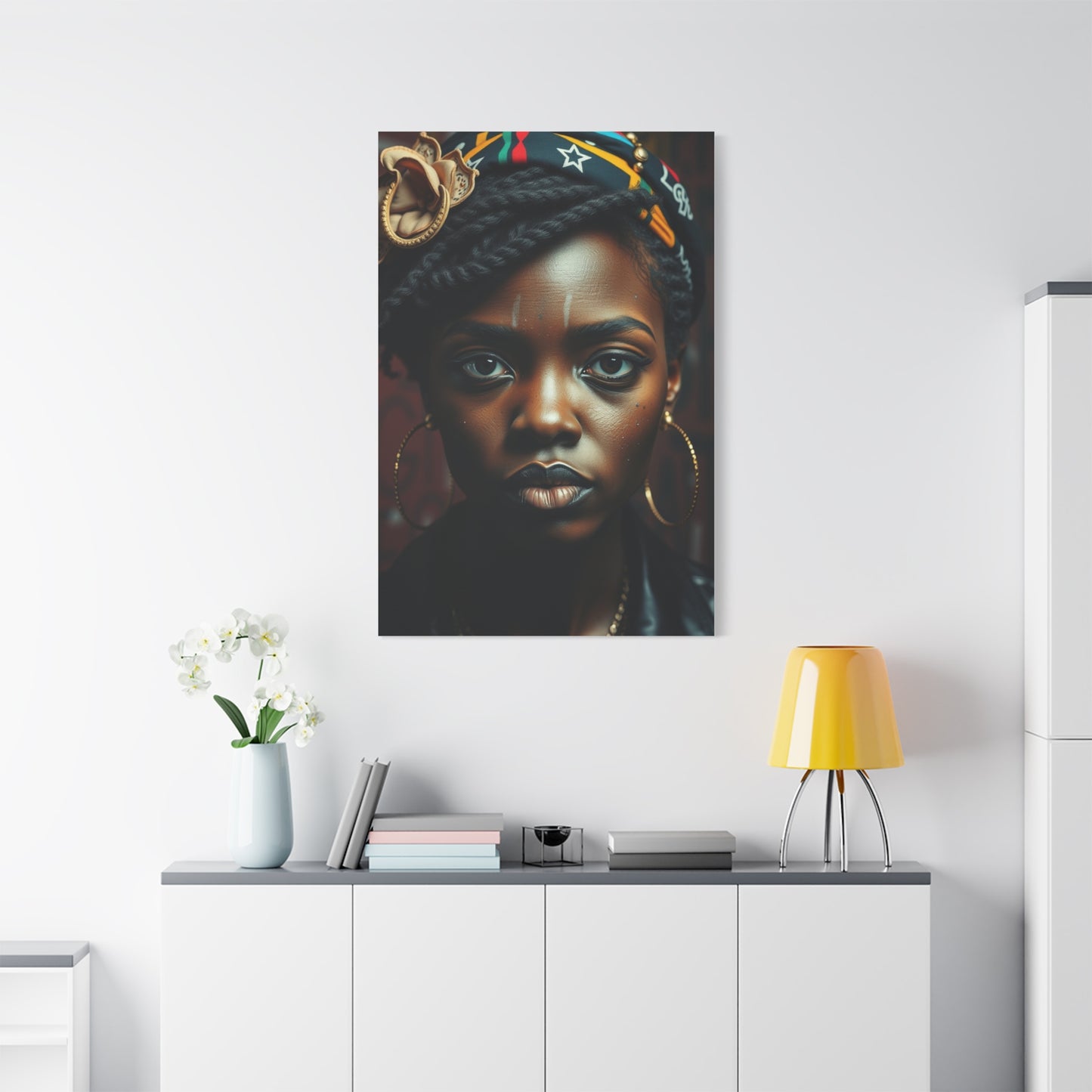 Lady Basquiat Art Premium Canvas 17 Wall Art & Canvas Print