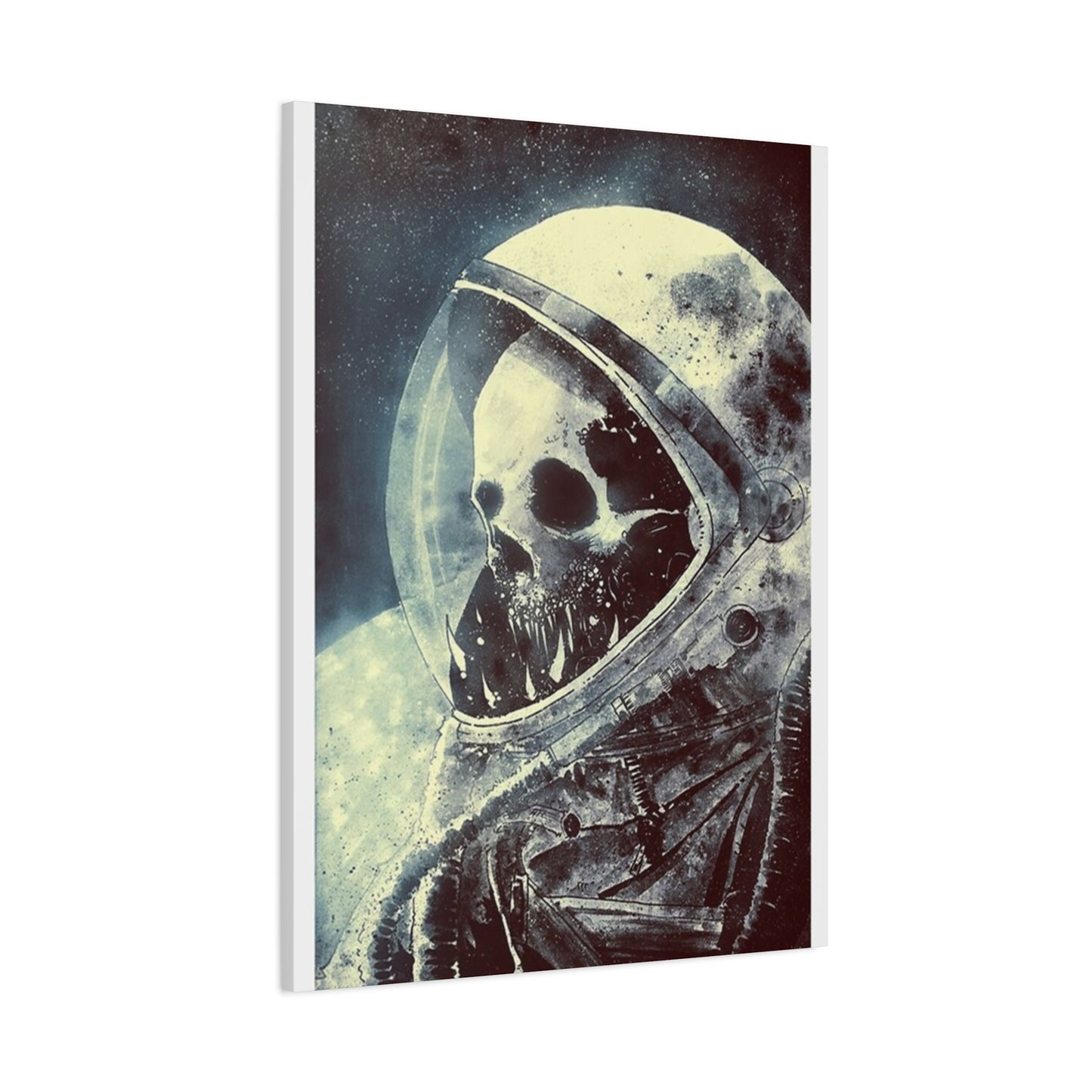 Astronaut Skull Wall Art & Canvas Prints
