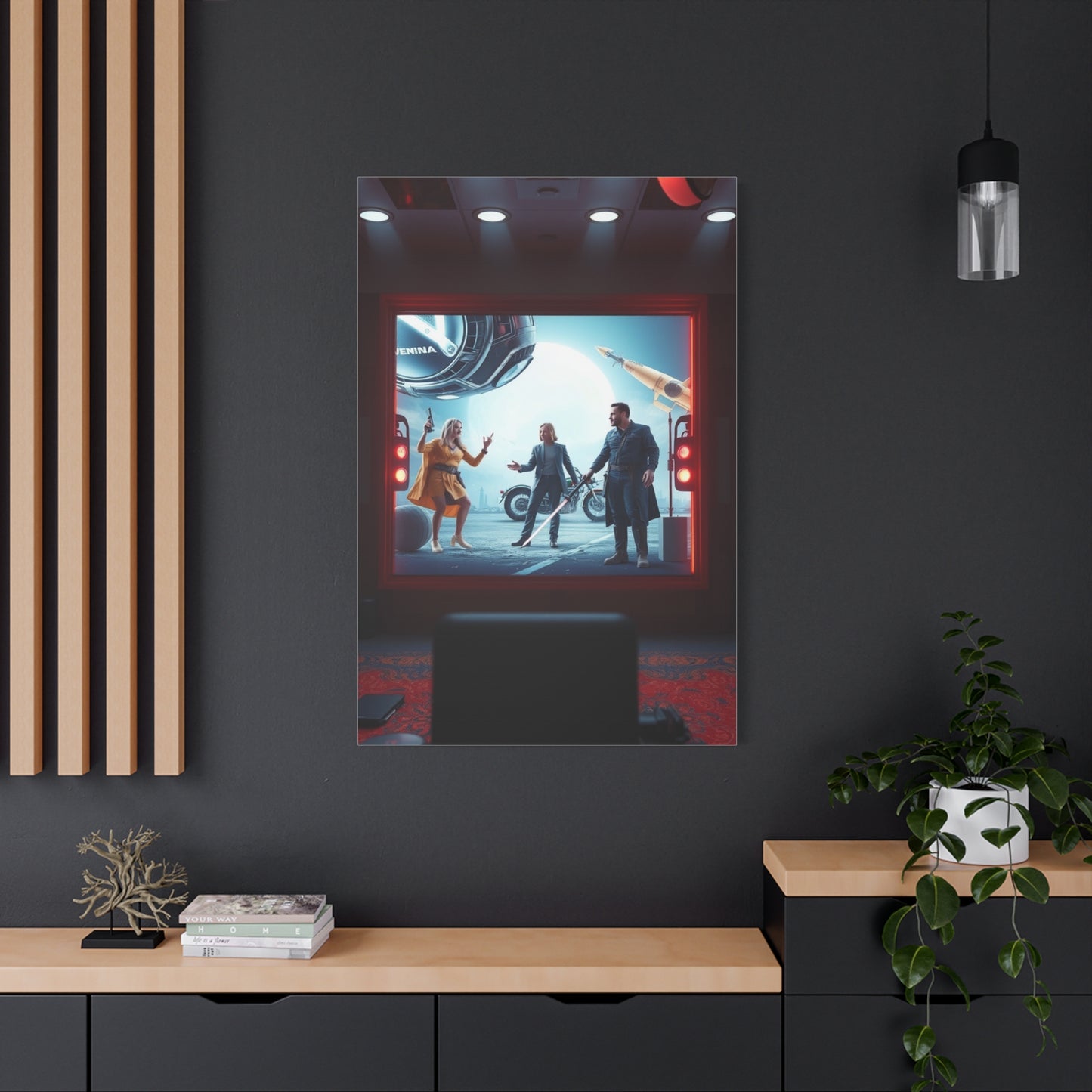 Silver Screen Inspirations wall art & canvas print