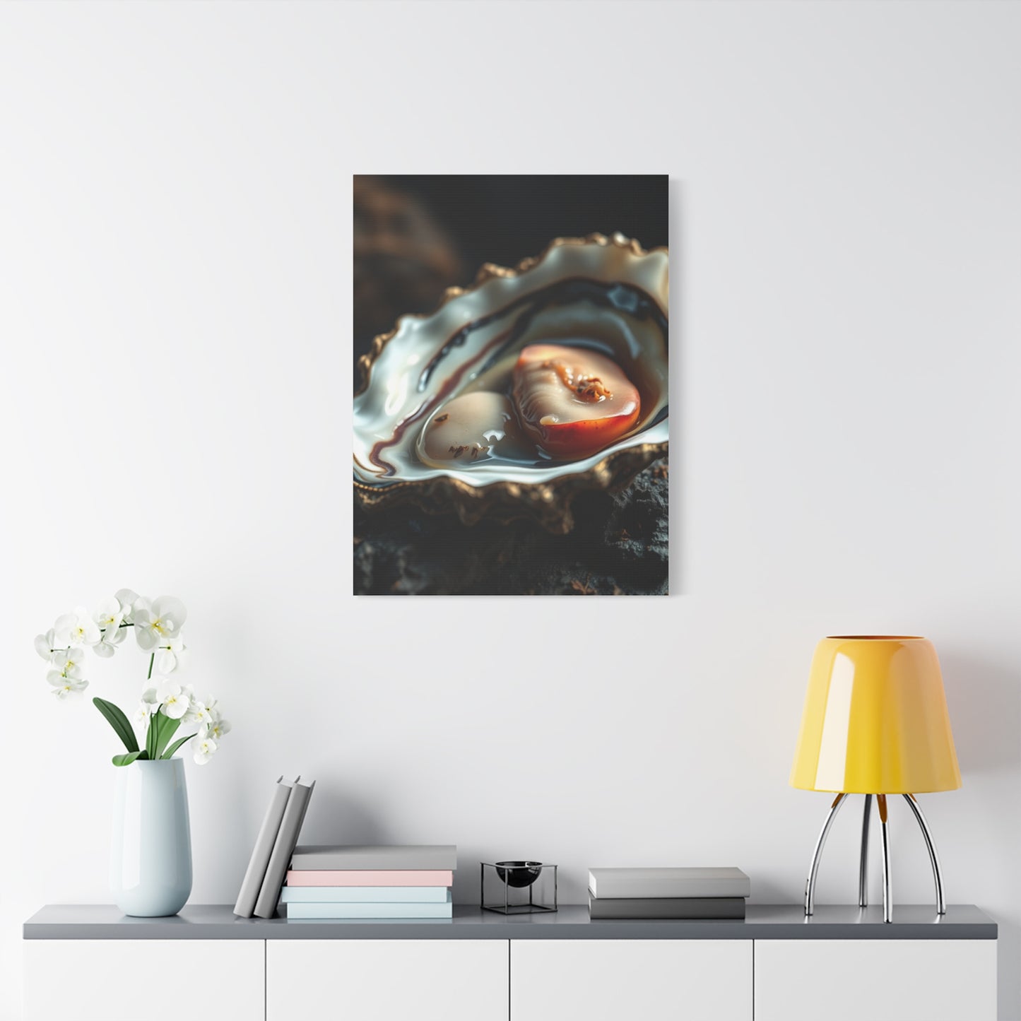 Oyster Art Canvas Art 5 Wall Art & Canvas Print