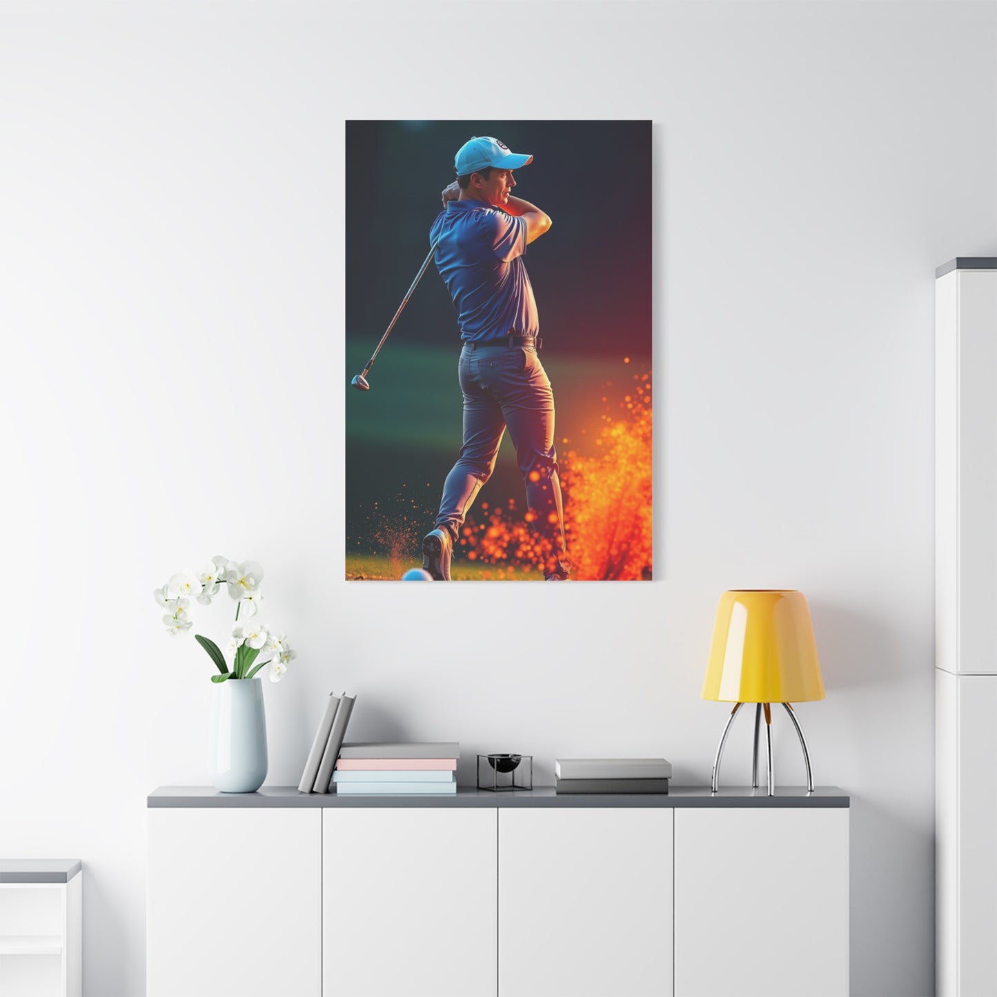 Verdant Swing Elegance Wall Art & Canvas Print