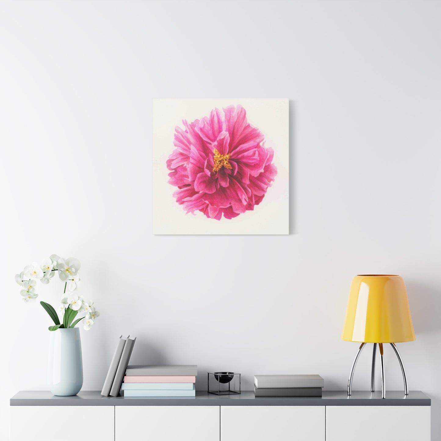 Grace Popp Pink Flower Head Wall Art & Canvas Prints