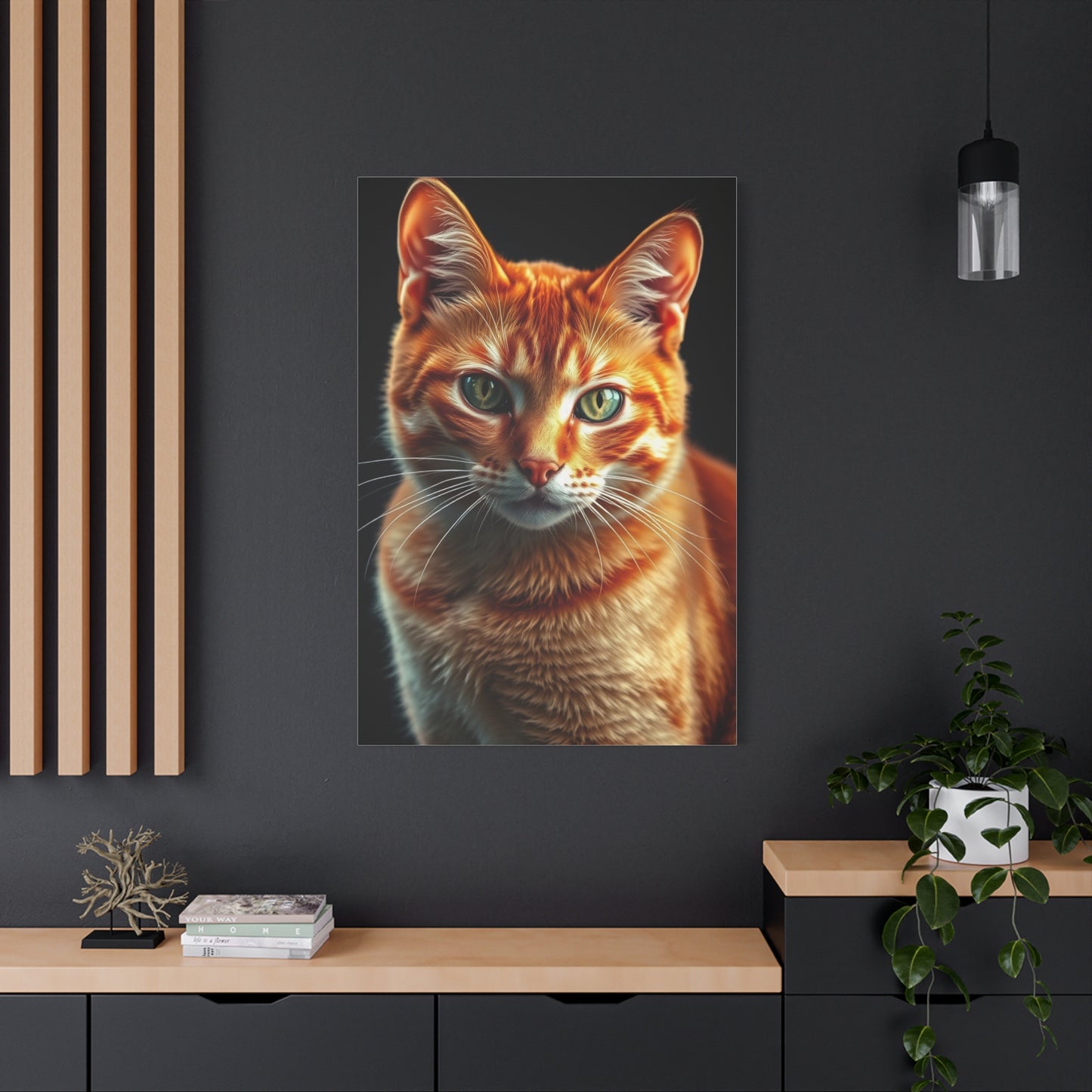Supreme Orange Cat Art Collection Wall Art & Canvas Print