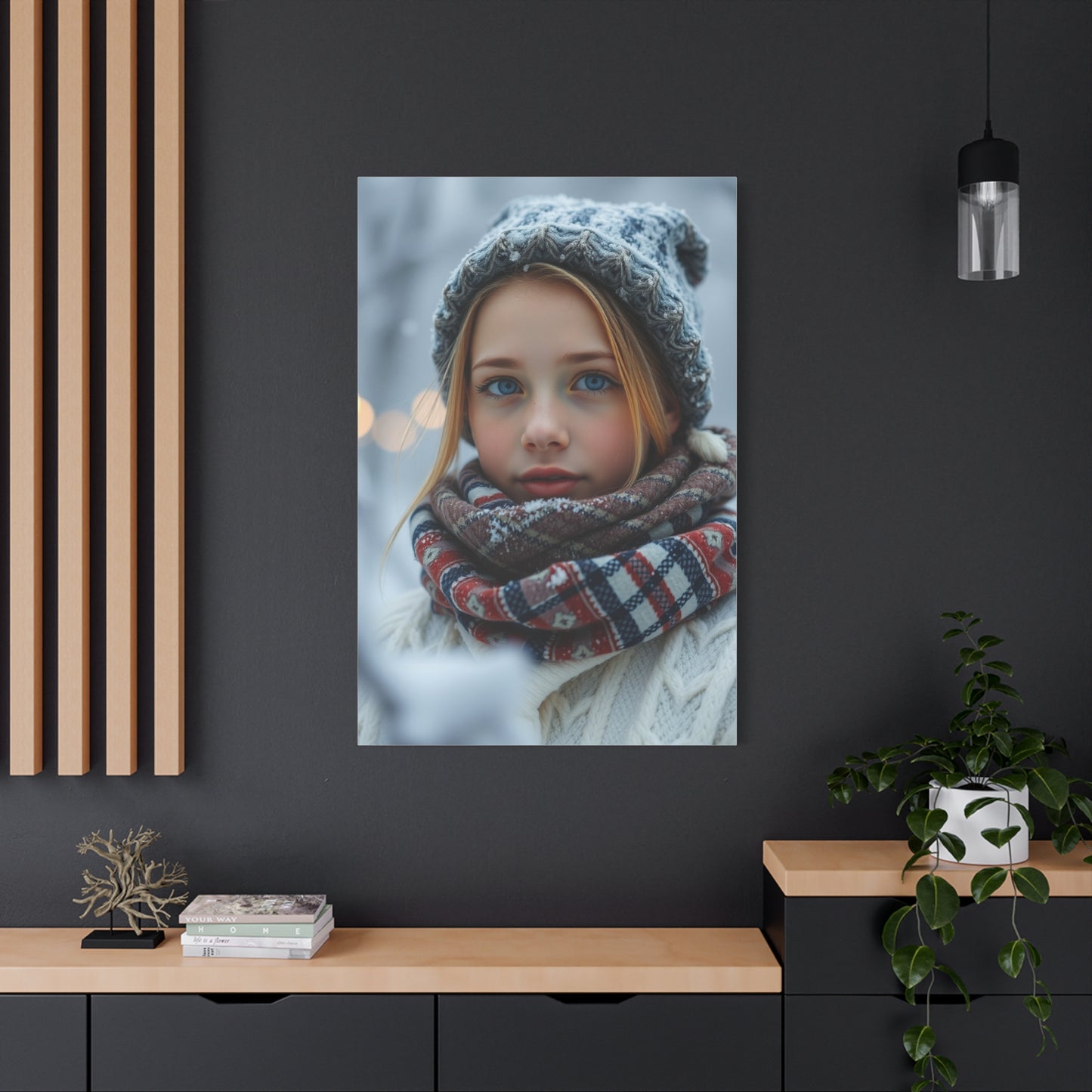 Glistening Frost Canvas Wall Art & Canvas Print