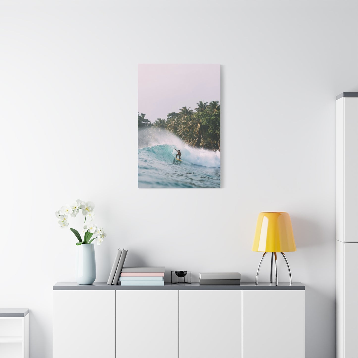 Wave Surfing Wall Art & Canvas Prints