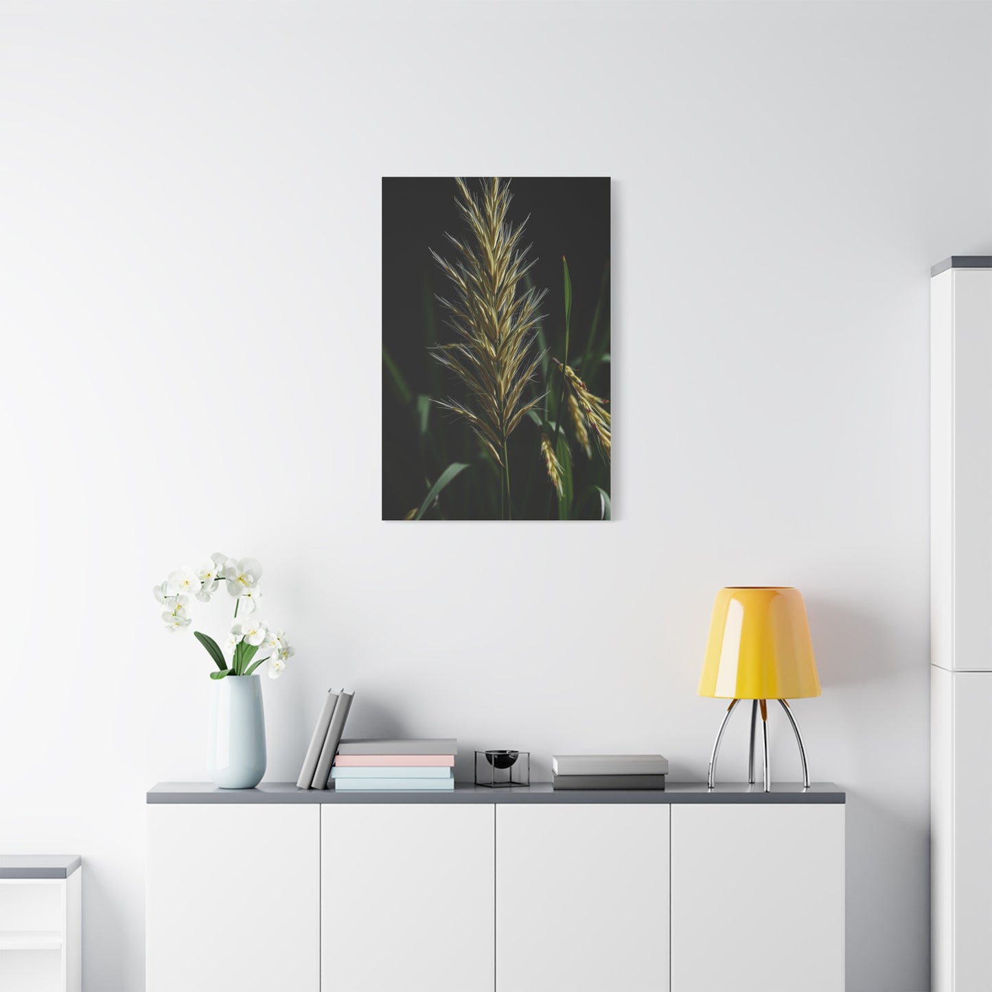 Sophisticated Leafy Display Wall Art & Canvas Print