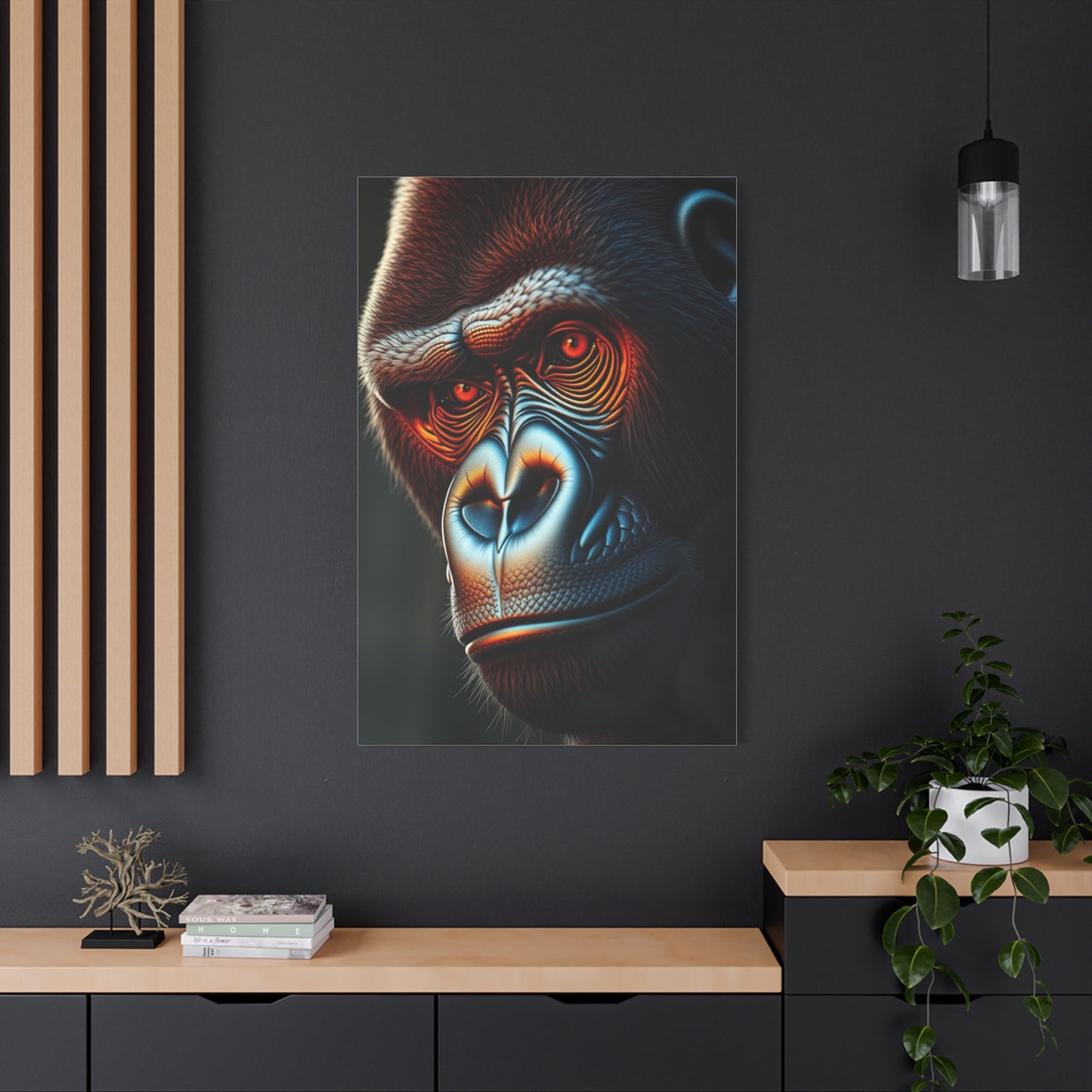 Gorilla Art Luxury Canvas Wall Art & Canvas Print