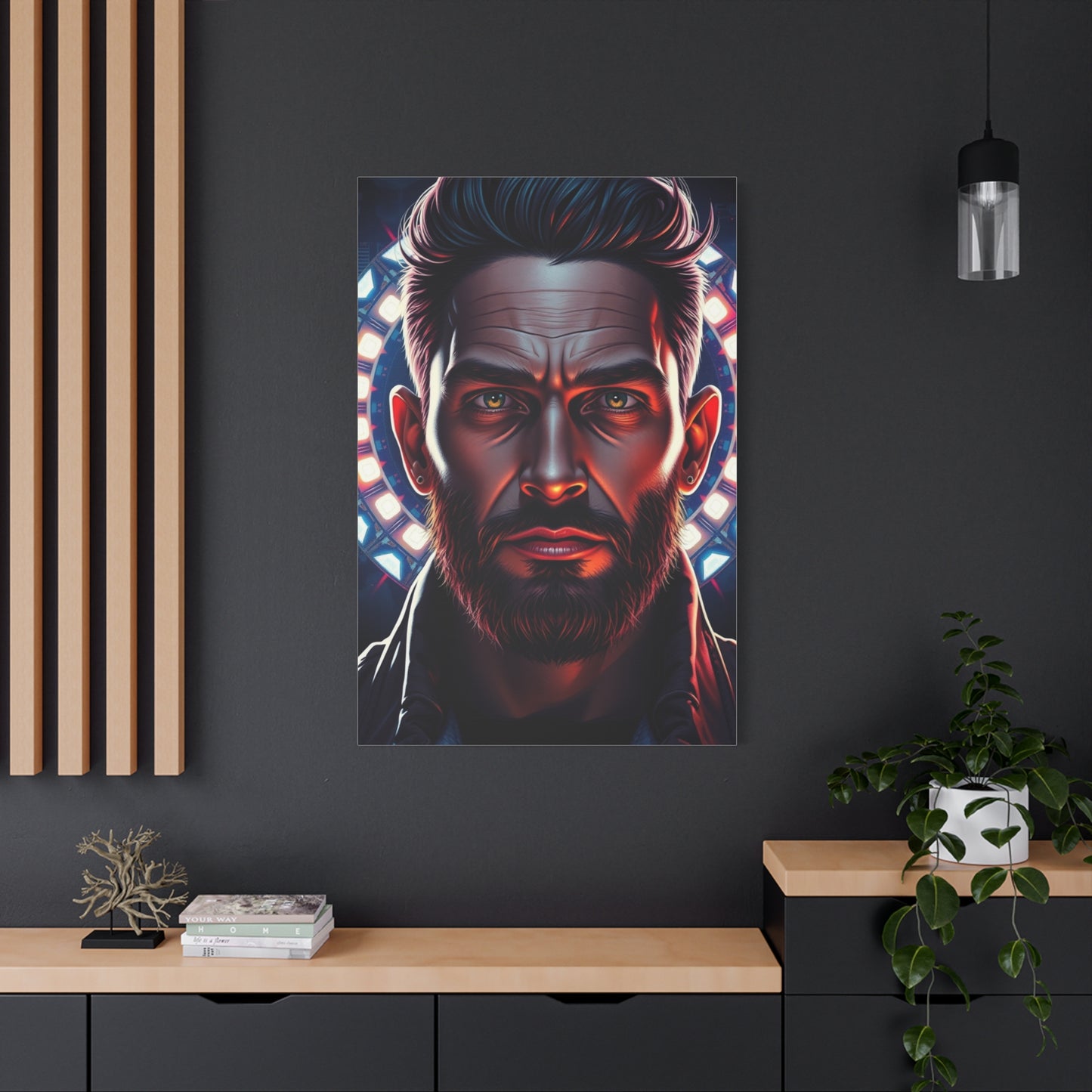 Regal Masculine Canvas Wall Art & Canvas Print